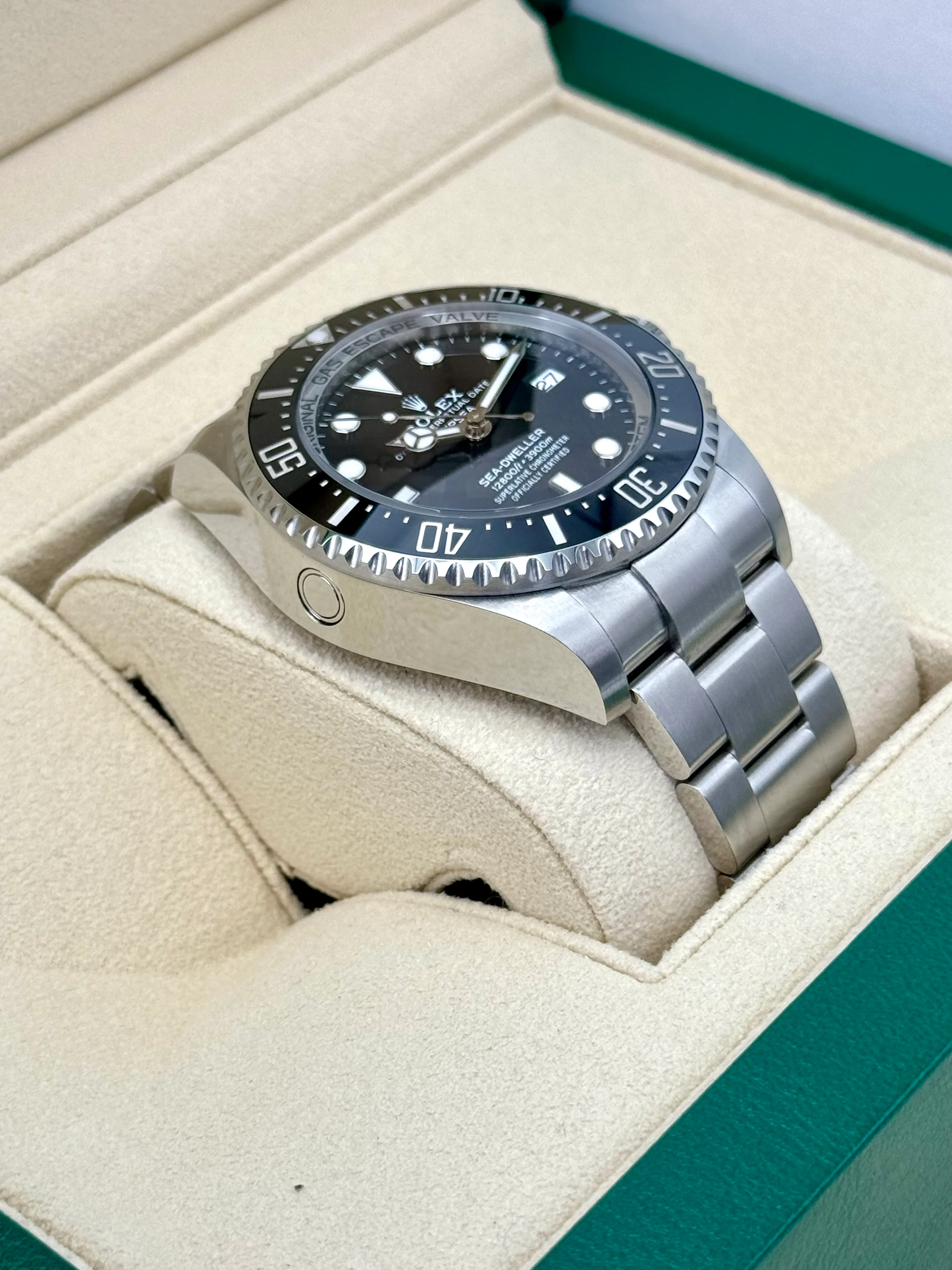 NEW 2023 Rolex Deepsea 44mm 136660 Stainless Steel Black Dial - Image 6