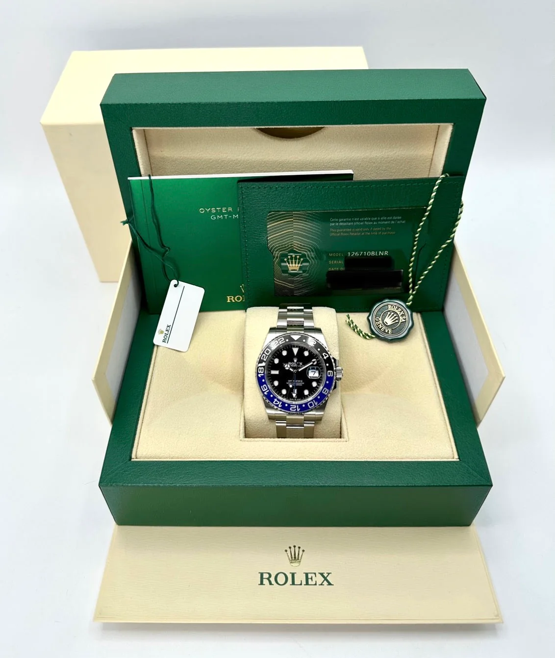 NEW 2024 Rolex GMT-Master II "Batman" 40mm 126710BLNR Oyster - Image 12