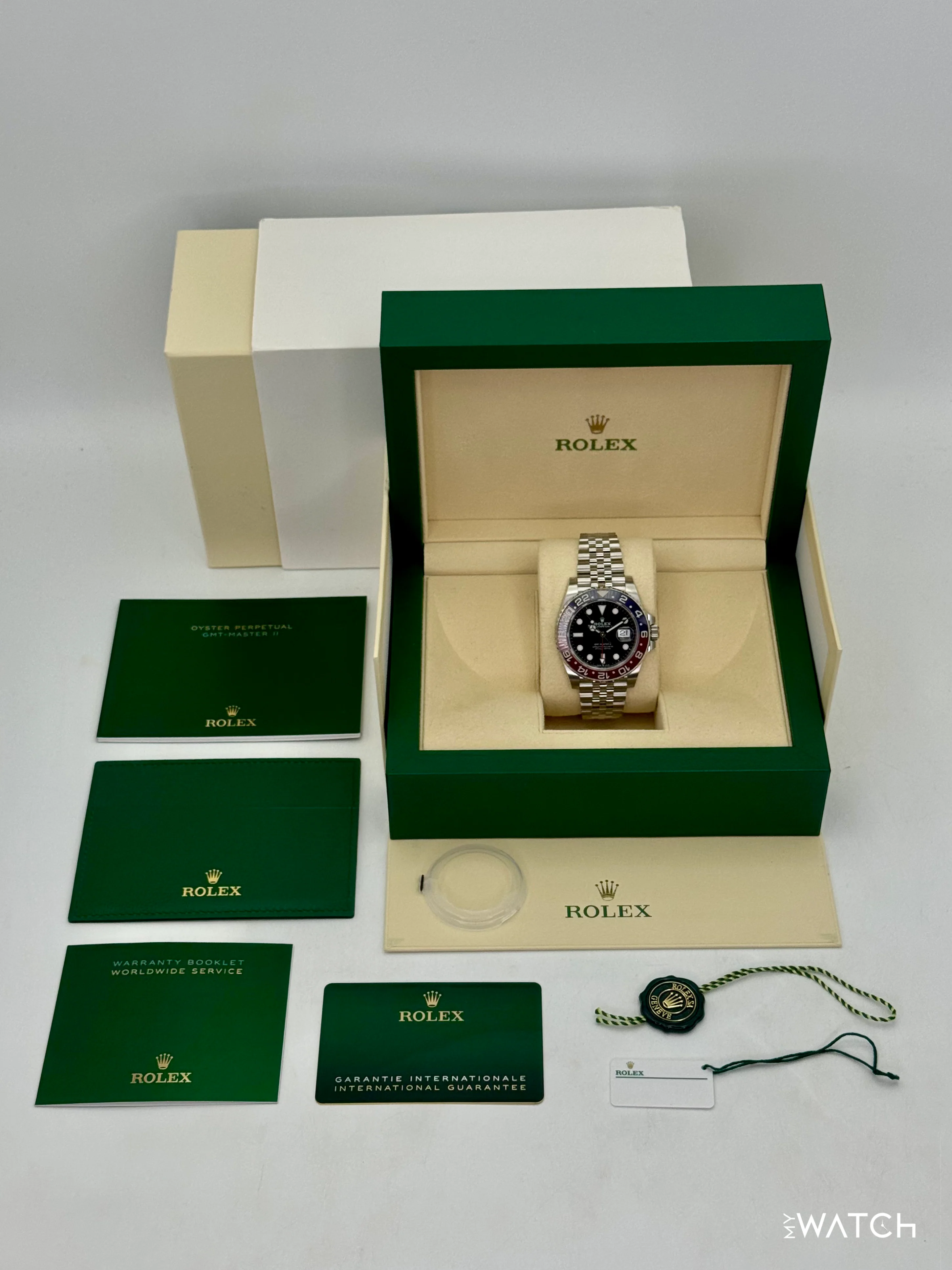 NEW 2023 Rolex GMT-Master II "Pepsi" 40mm 126710BLRO Jubilee (STICKERED) - Image 10