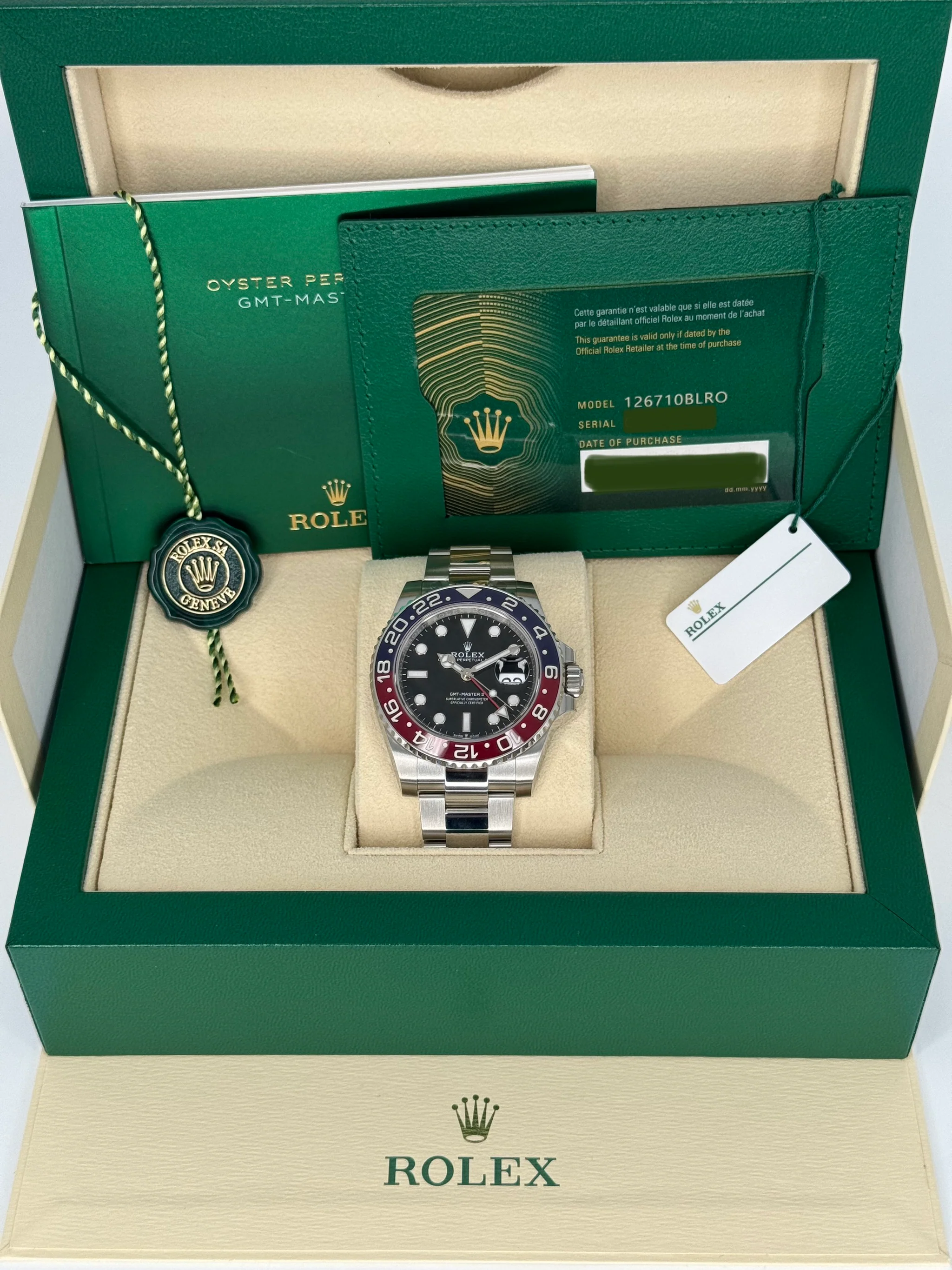 NEW 2023 Rolex GMT-Master II "Pepsi" 40mm 126710BLRO Oyster - Image 11