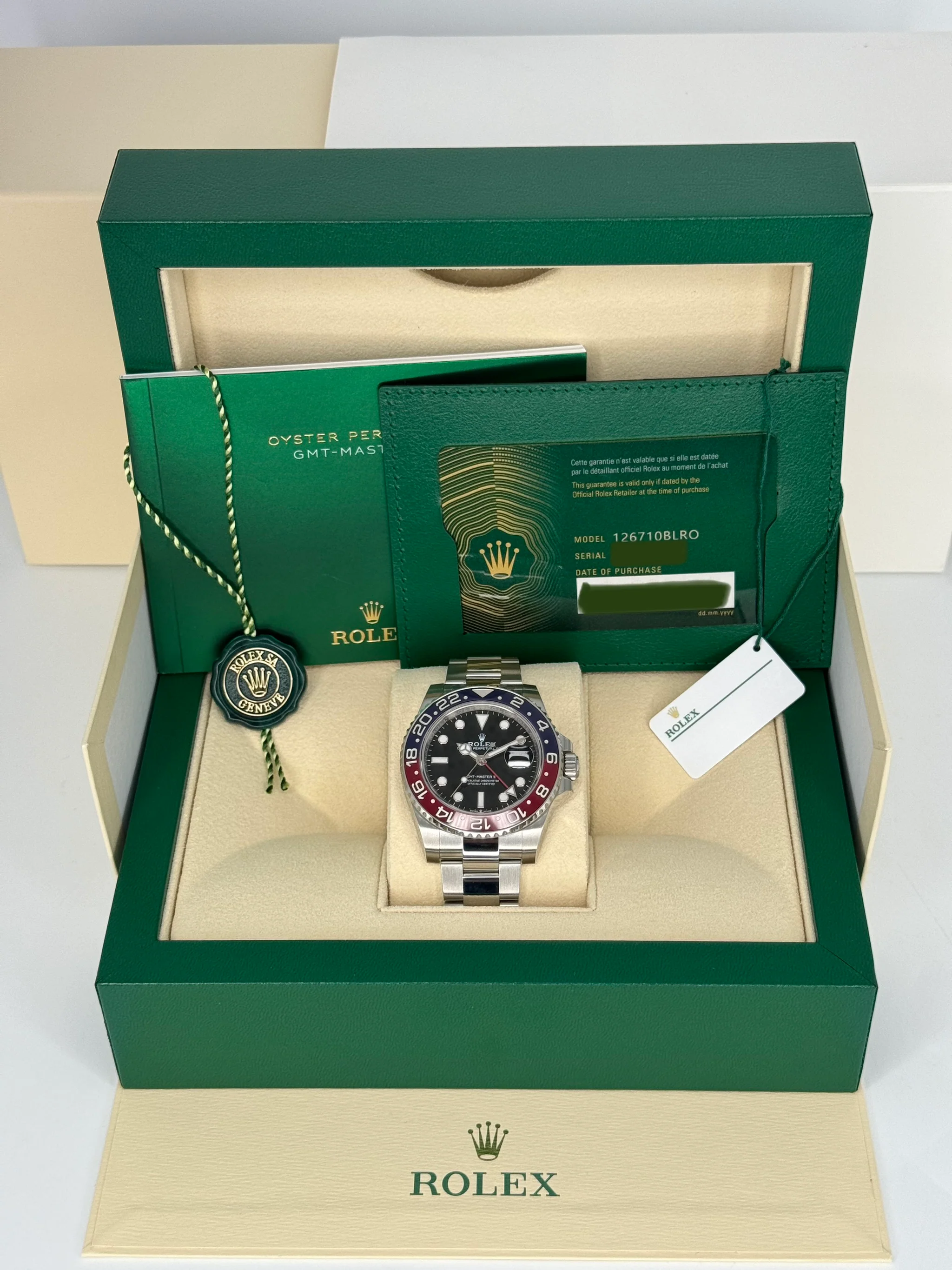 NEW 2023 Rolex GMT-Master II "Pepsi" 40mm 126710BLRO Oyster - Image 12