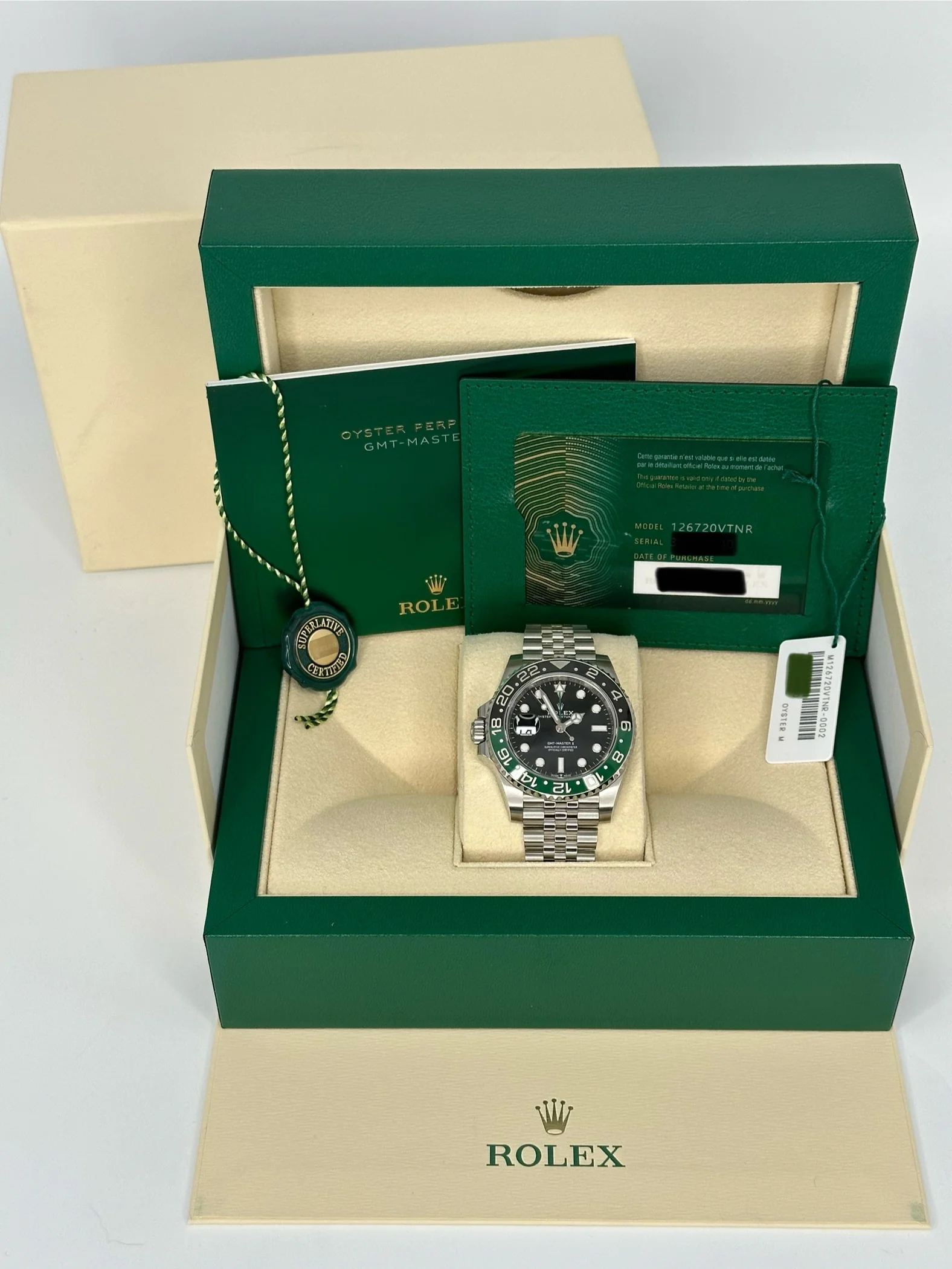 NEW 2023 Rolex GMT-Master II “Sprite” 40mm 126720VTNR Jubilee - Image 12