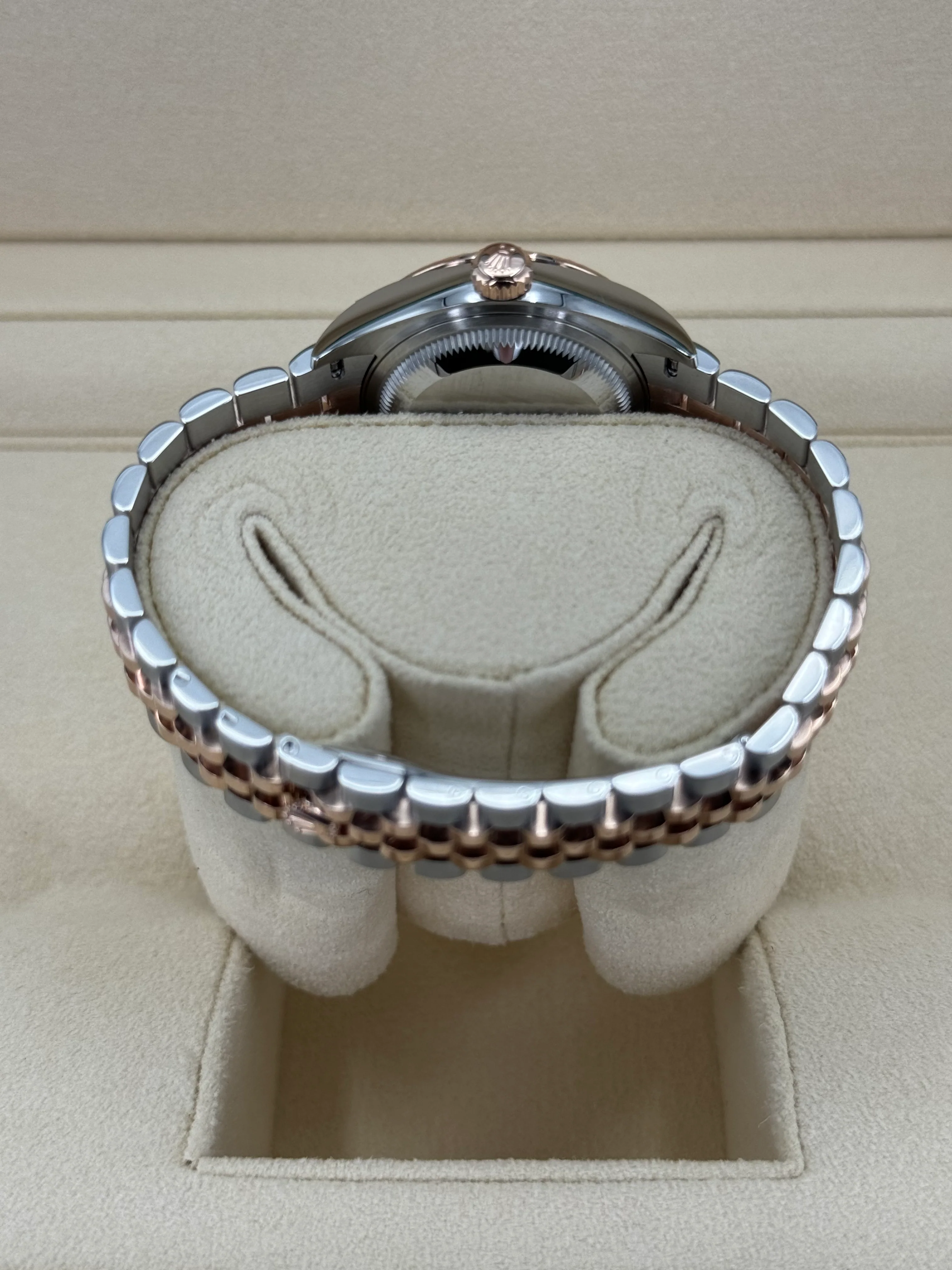 NEW 2023 Rolex Lady-Datejust 28mm 279171 Two-Tone Jubilee White Dial - Image 9