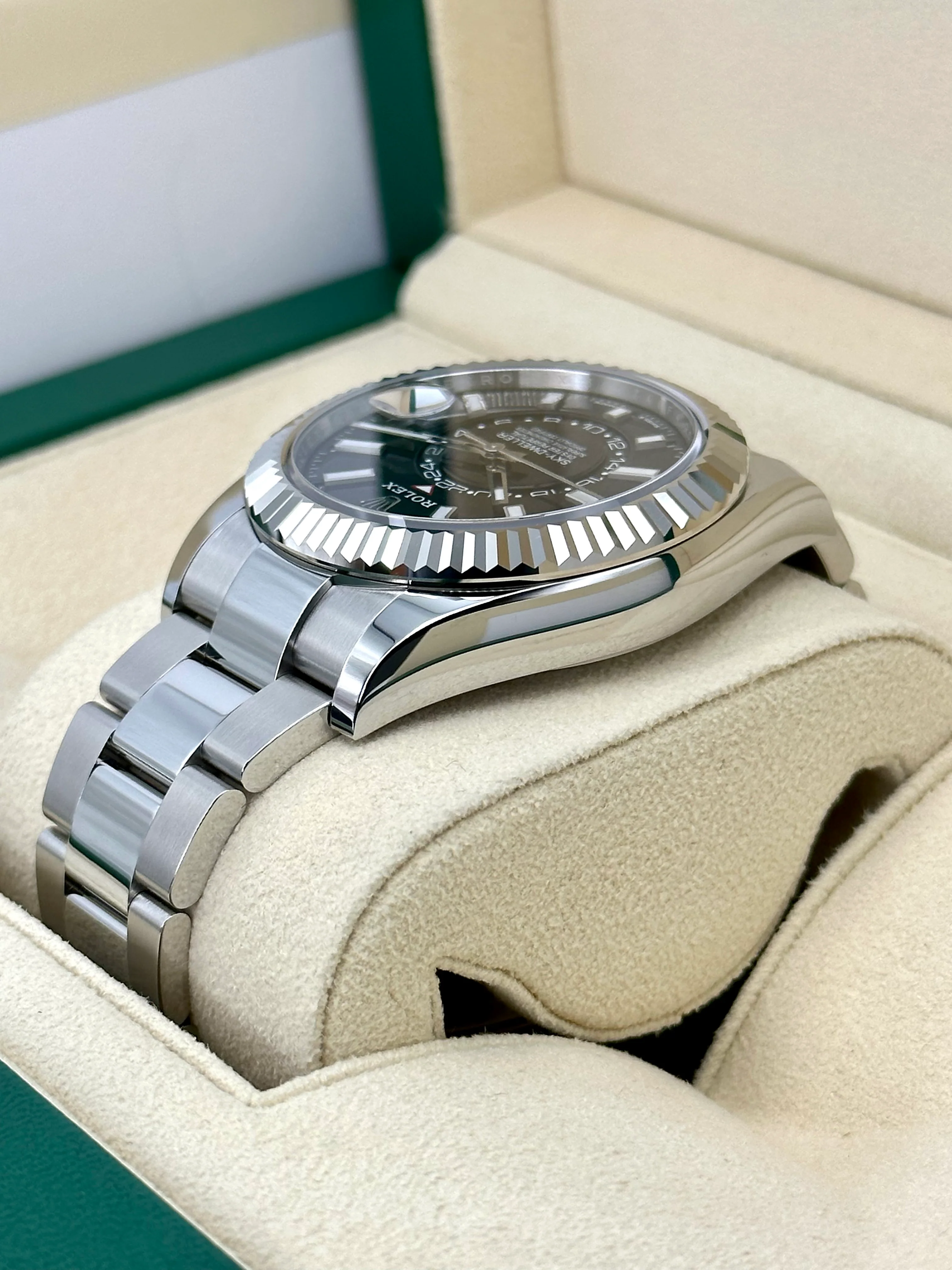 NEW 2023 Rolex Sky-Dweller 42mm 336934 Oyster Black Dial - Image 6
