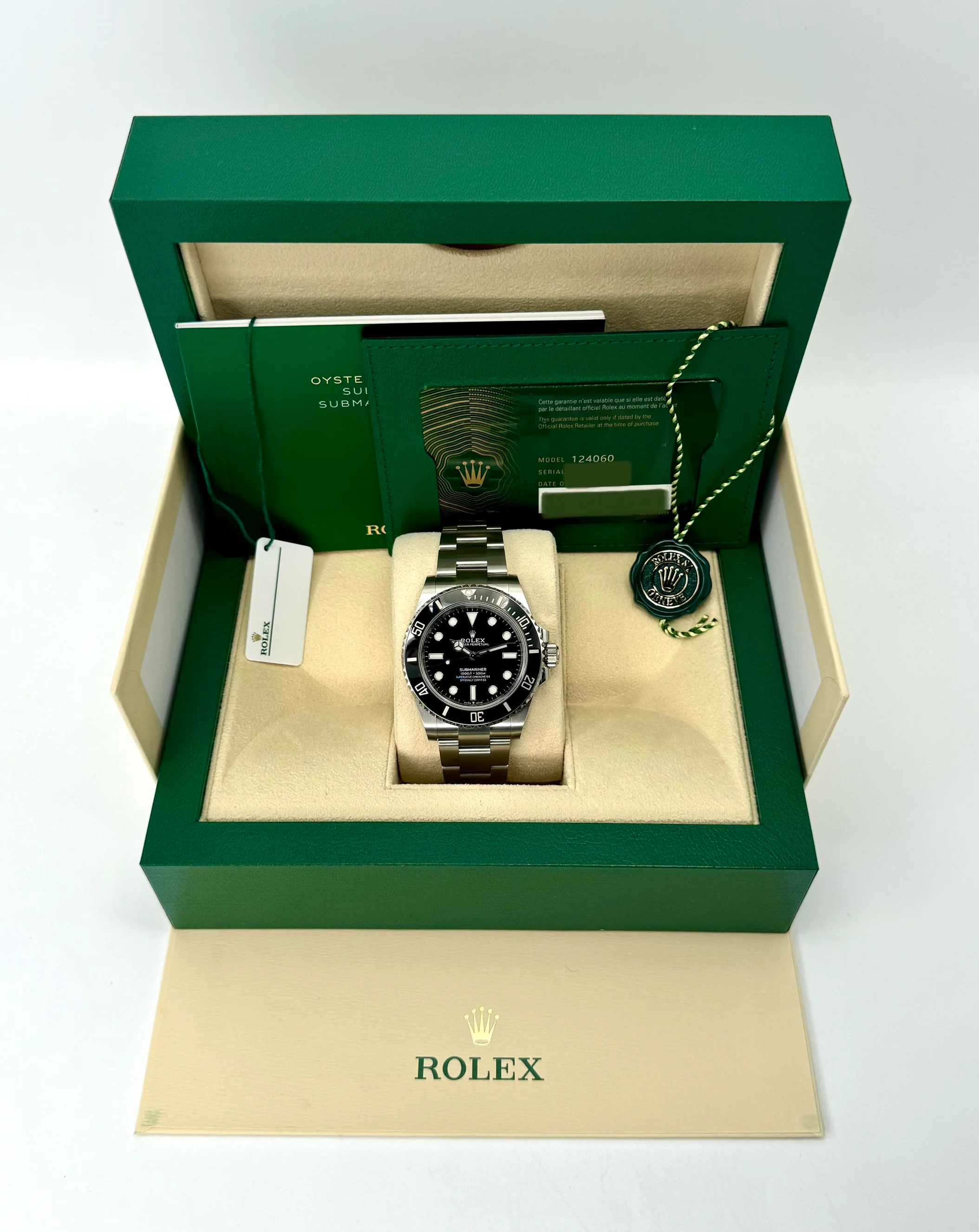 NEW 2023 Rolex  Submariner 41mm 124060 Stainless Steel Black Dial - Image 11