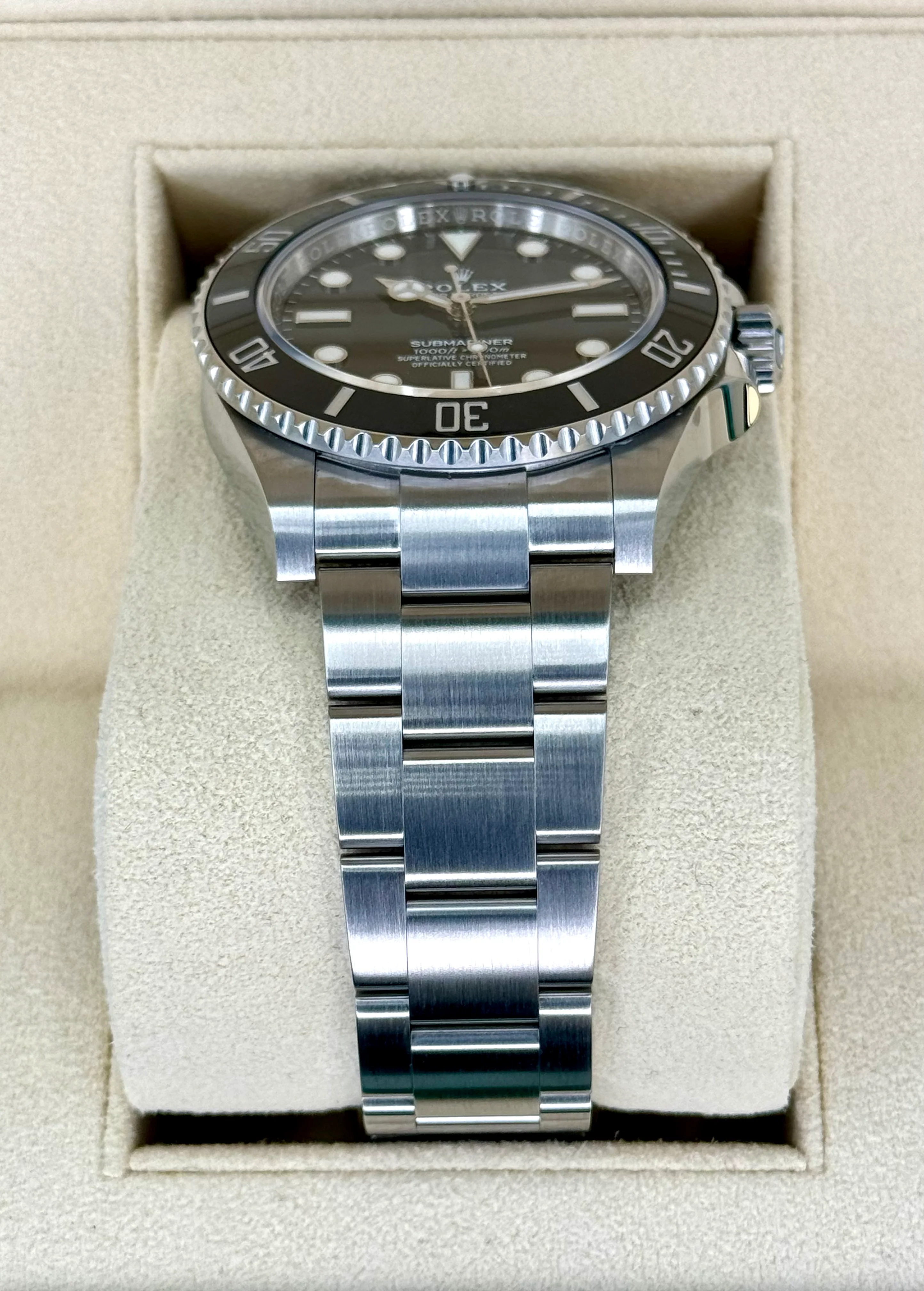 NEW 2023 Rolex Submariner 41mm 124060 Stainless Steel Black Dial - Image 3