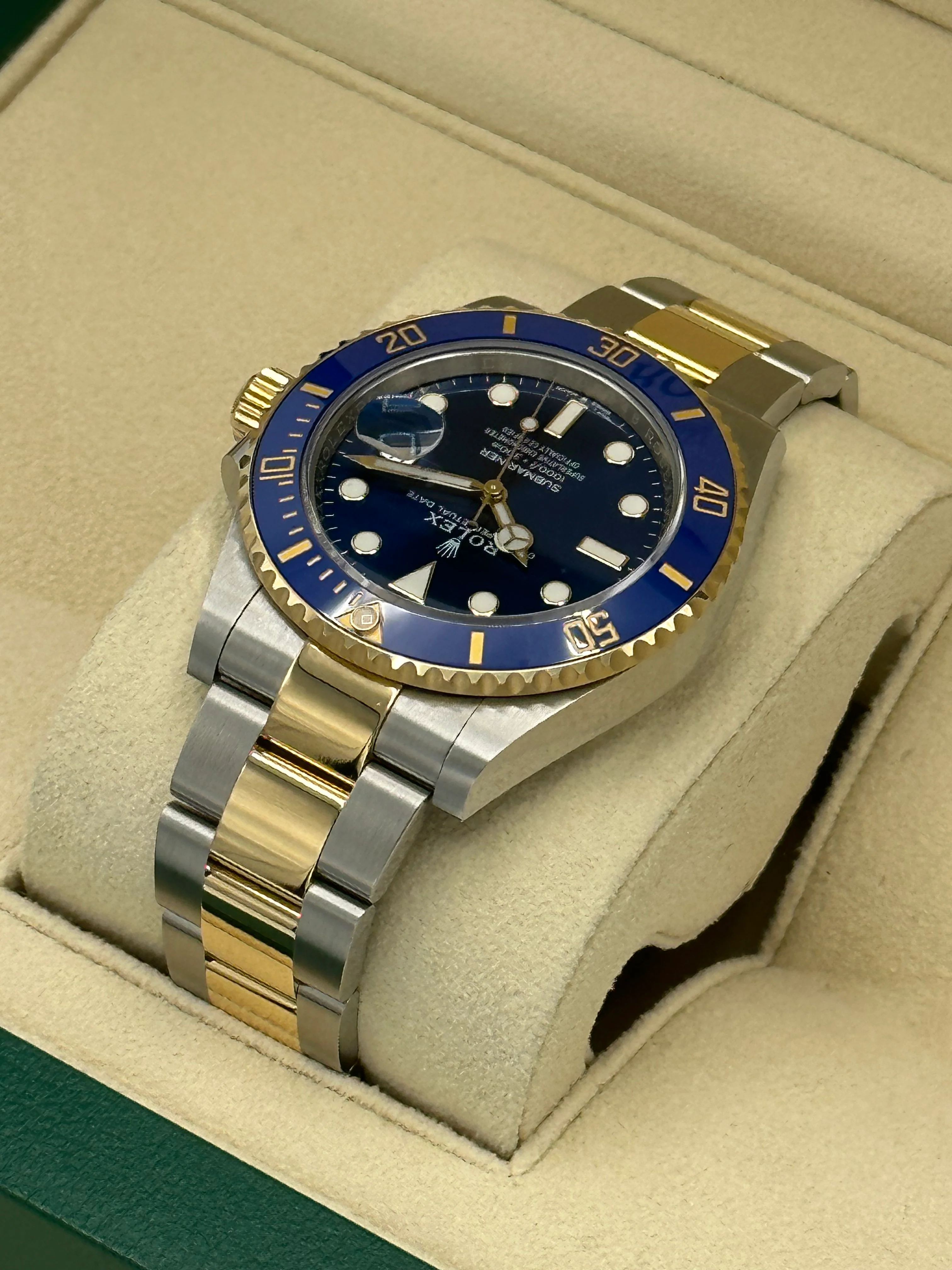NEW 2023 Rolex Submariner "Bluesy" 126613LB Two-Tone Blue Dial - Image 5