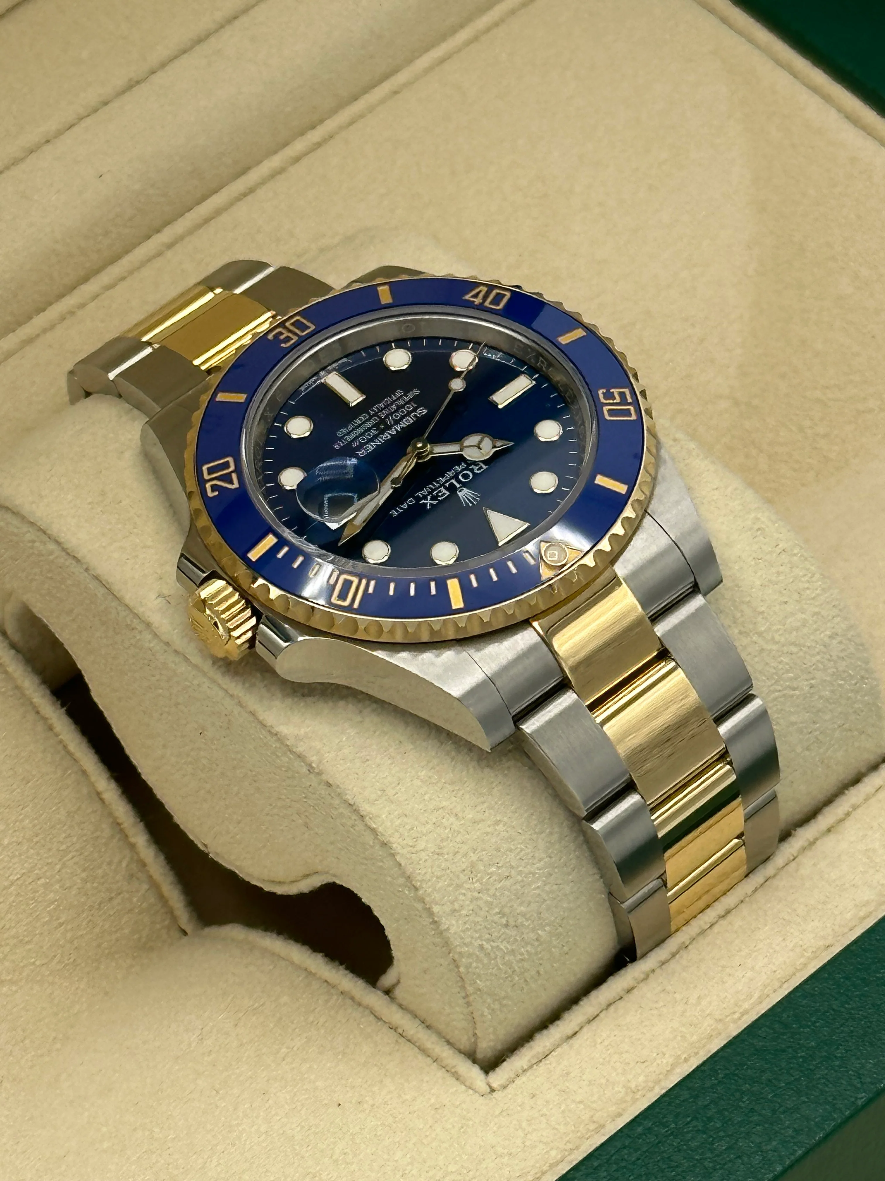 NEW 2023 Rolex Submariner "Bluesy" 126613LB Two-Tone Blue Dial - Image 6