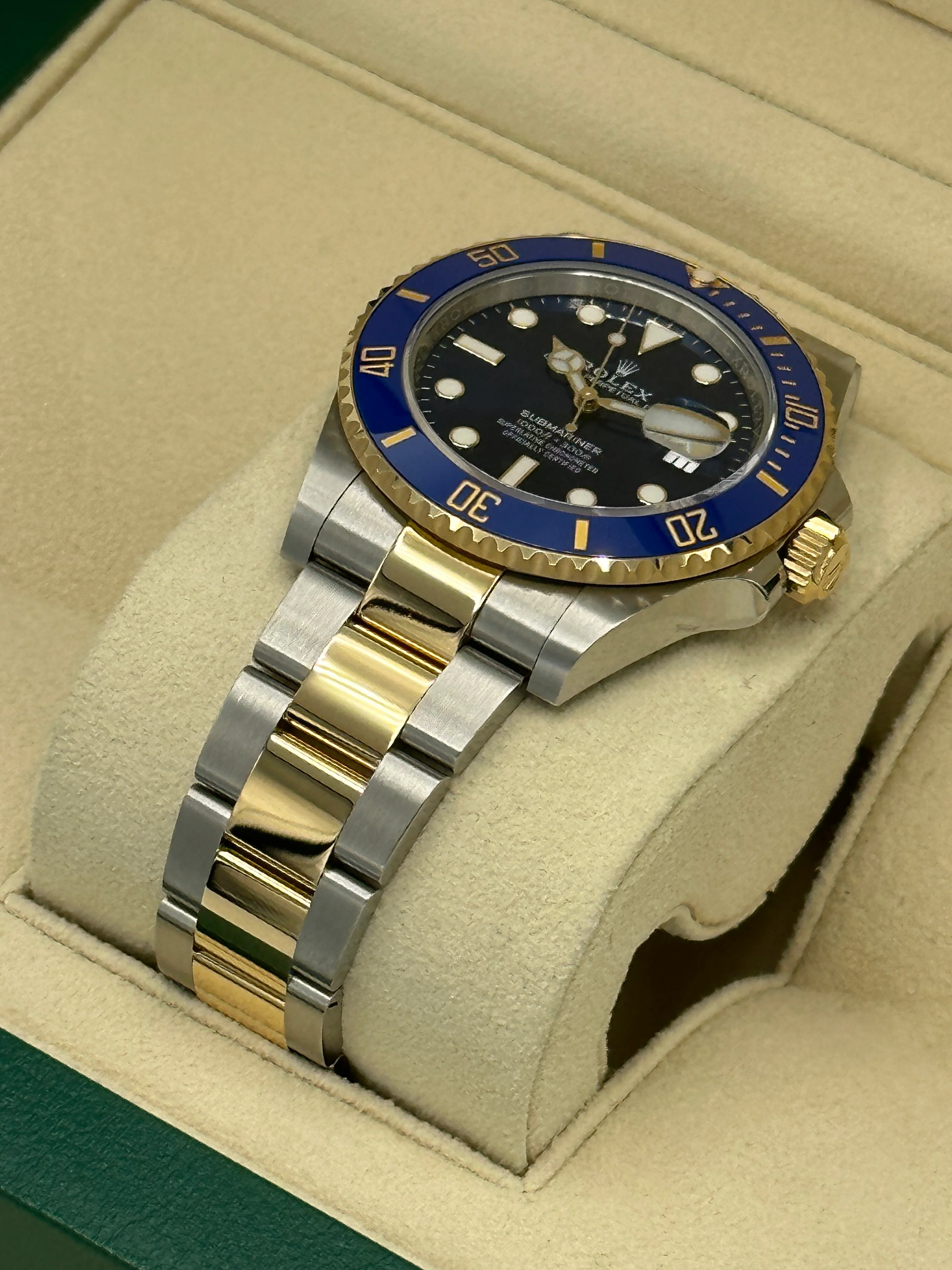 NEW 2023 Rolex Submariner "Bluesy" 126613LB Two-Tone Blue Dial - Image 8