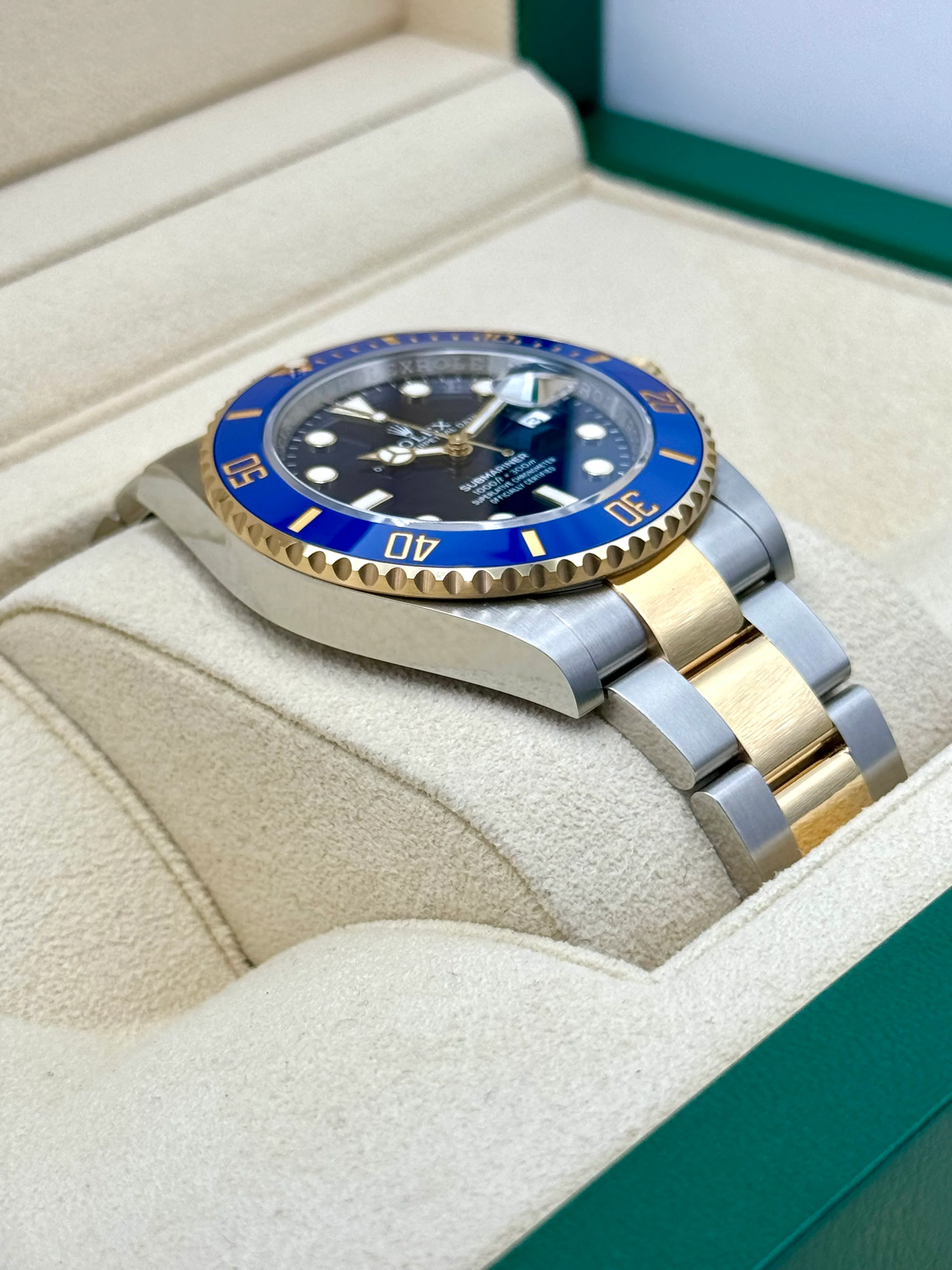 NEW 2024 Rolex Submariner "Bluesy" 41mm 126613LB Two-Tone Blue Dial - Image 6