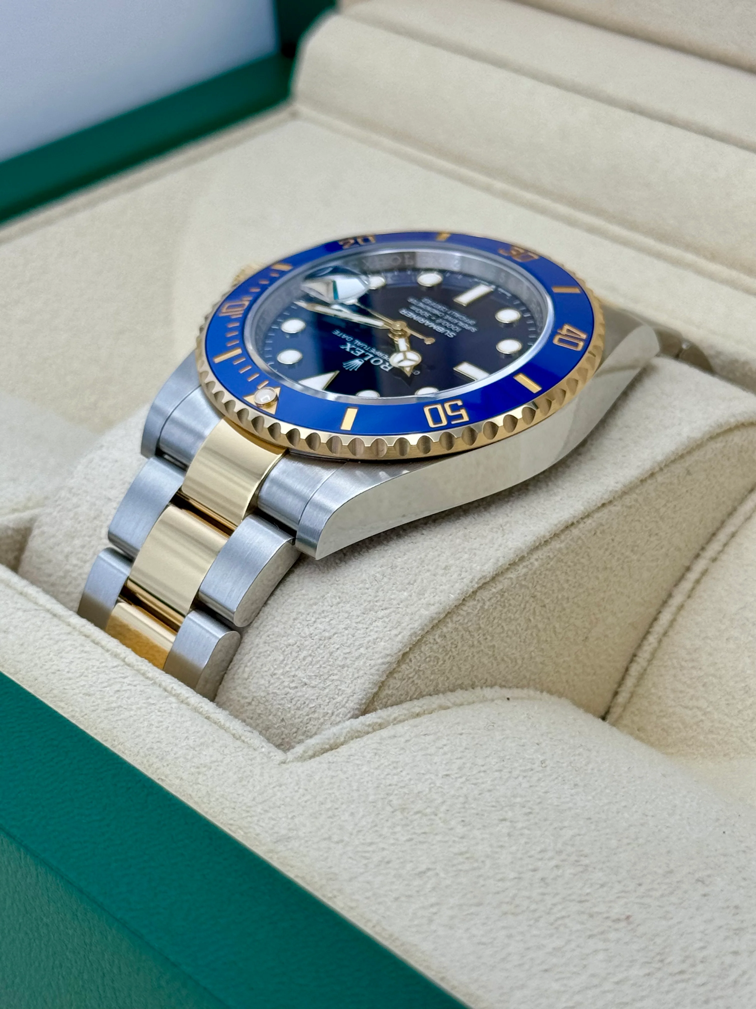 NEW 2024 Rolex Submariner "Bluesy" 41mm 126613LB Two-Tone Blue Dial - Image 7