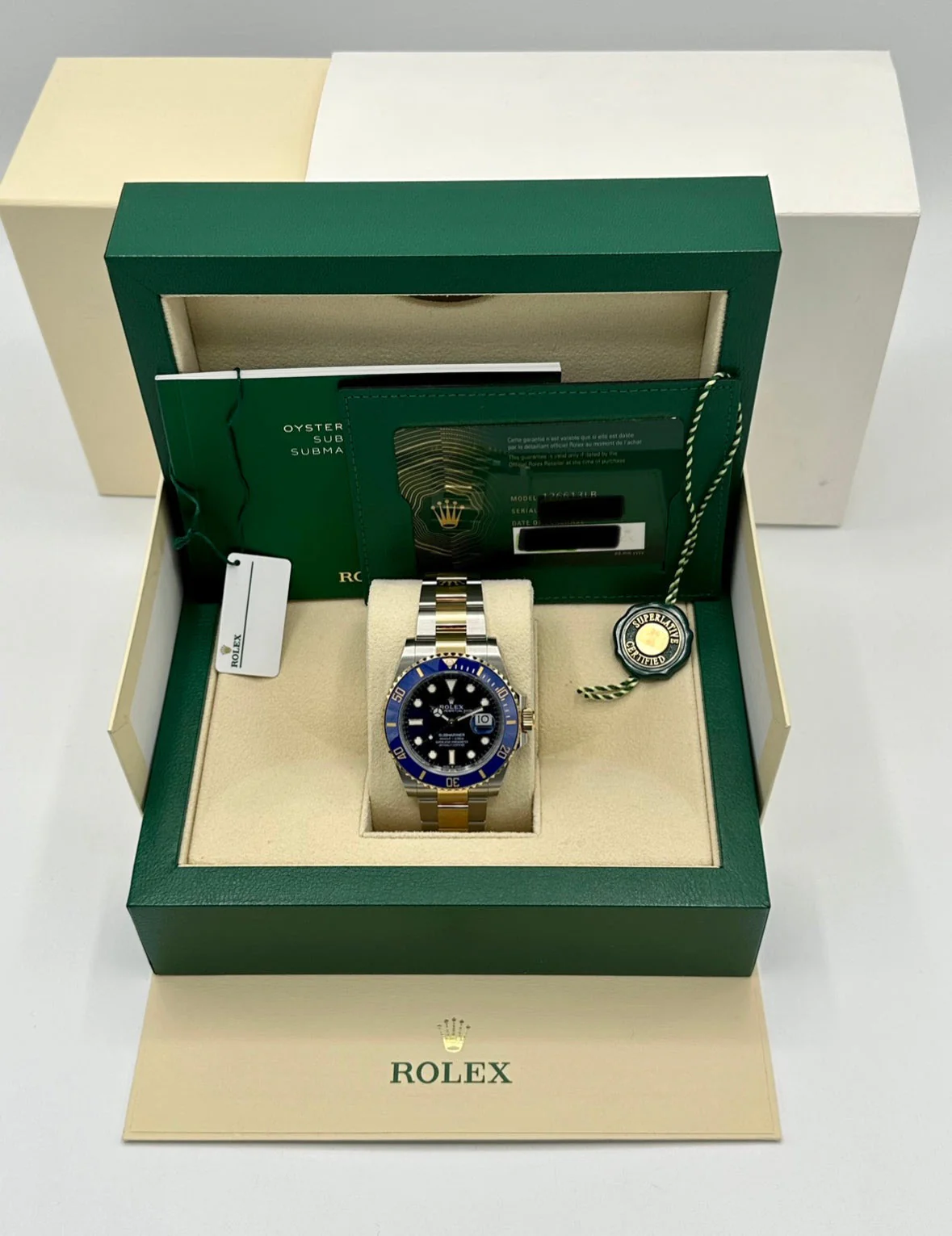 NEW 2023 Rolex Submariner "Bluesy" 41mm 126613LB Blue Dial - Image 12