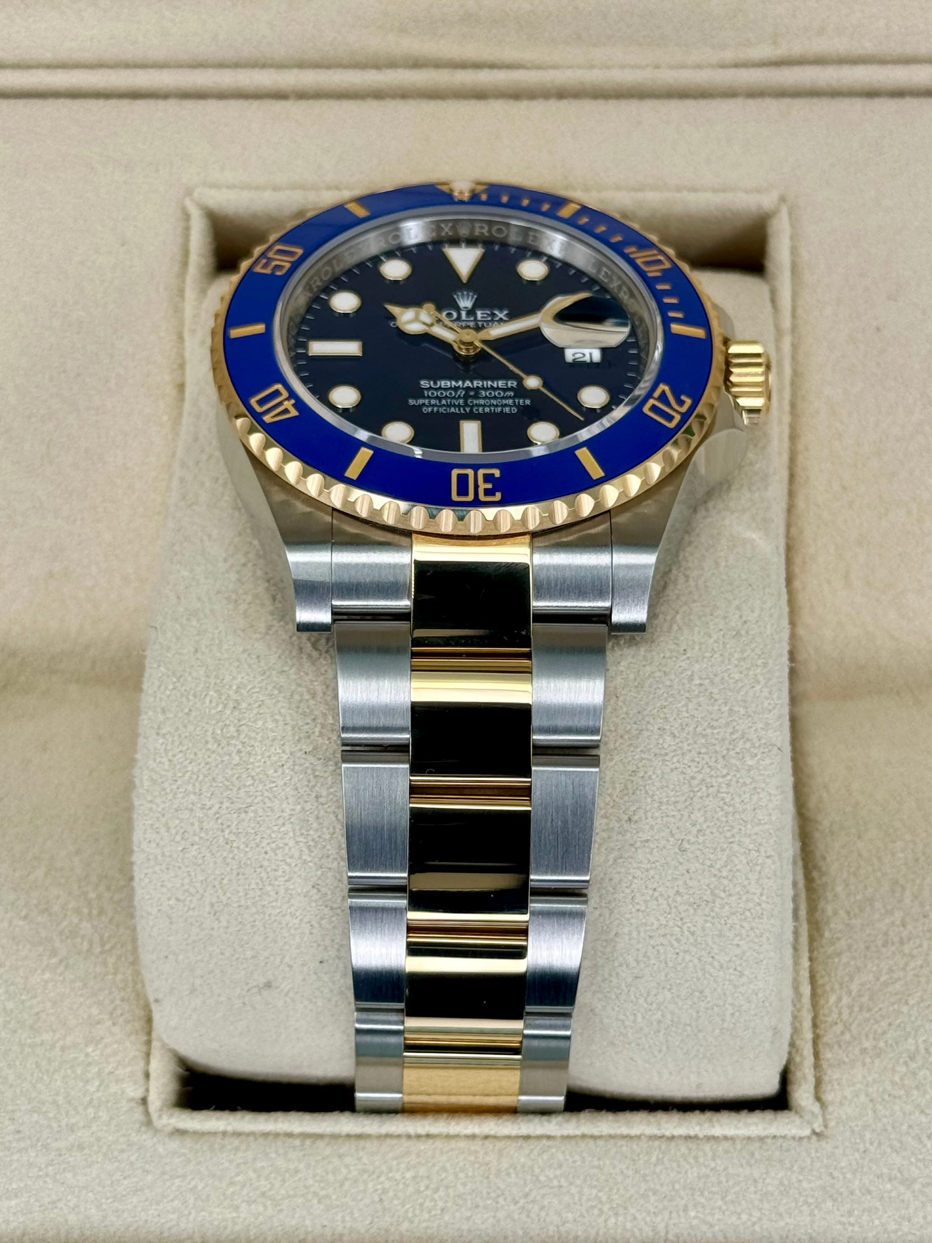 NEW 2023 Rolex Submariner "Bluesy" 41mm 126613LB Blue Dial - Image 3