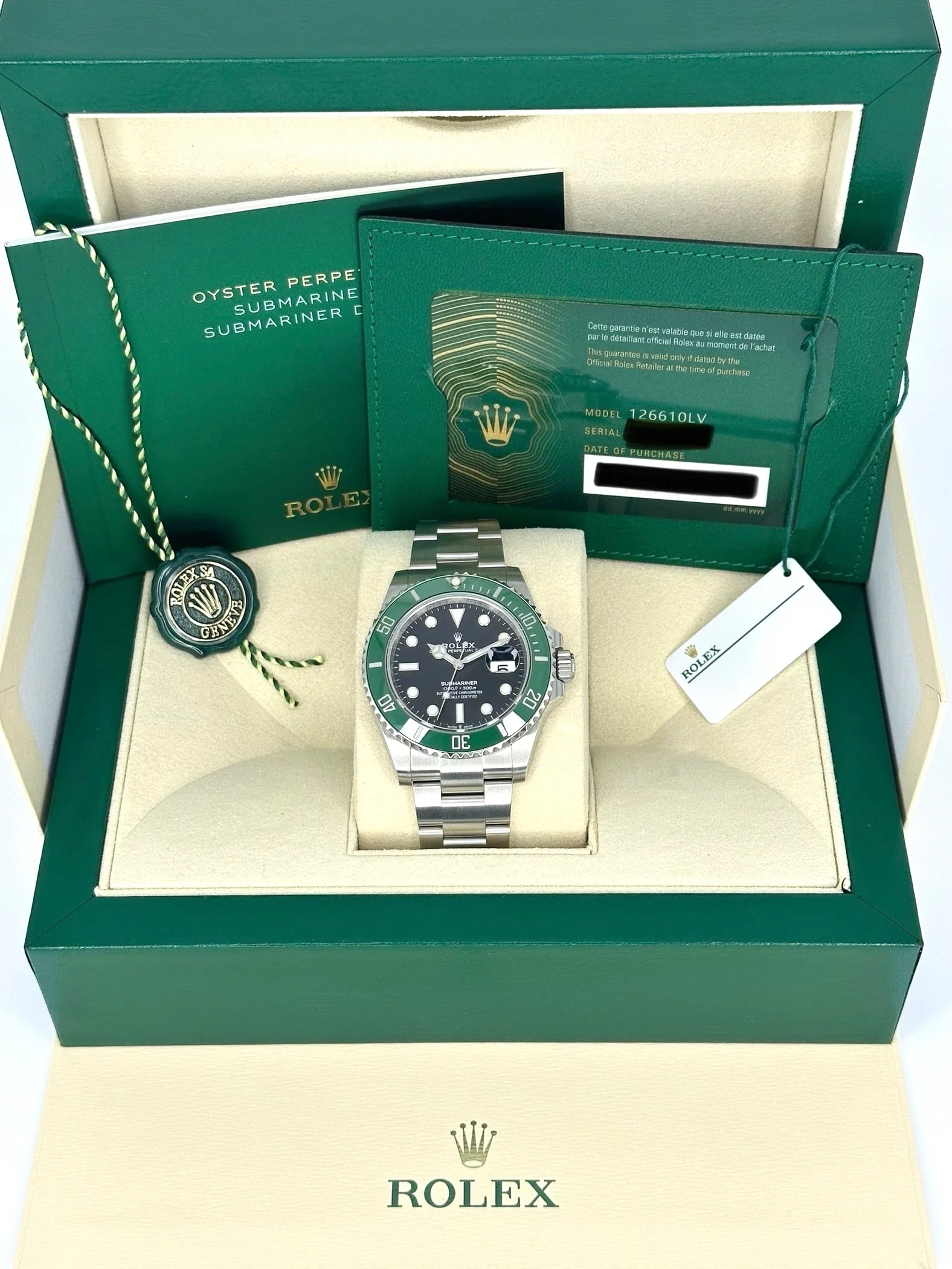NEW 2024 Rolex Submariner "Starbucks" 41mm 126610LV Black Dial - Image 9