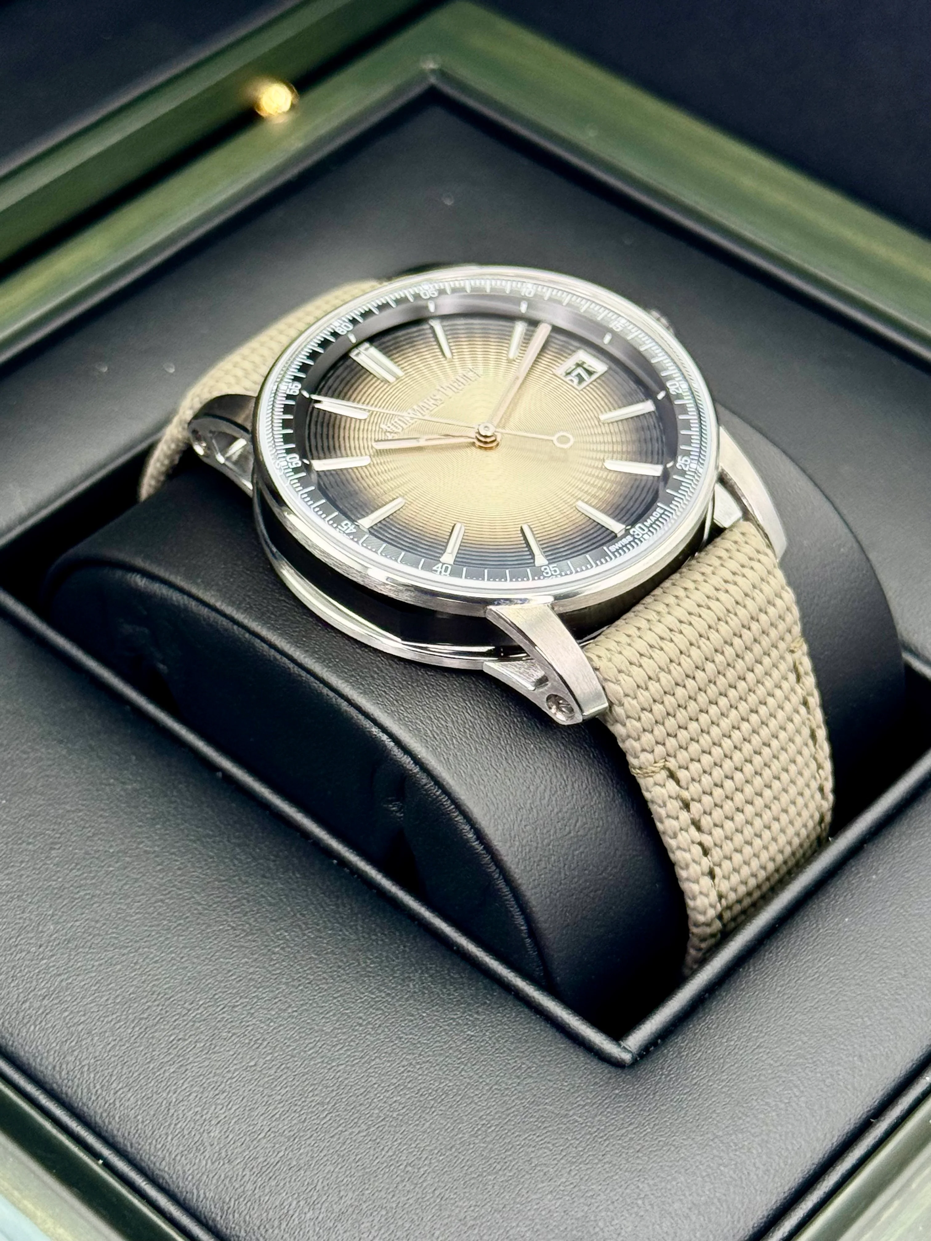 NEW 2024 Audemars Piguet Code 11.59 41mm 15210QT Smoked Beige Dial - Image 6