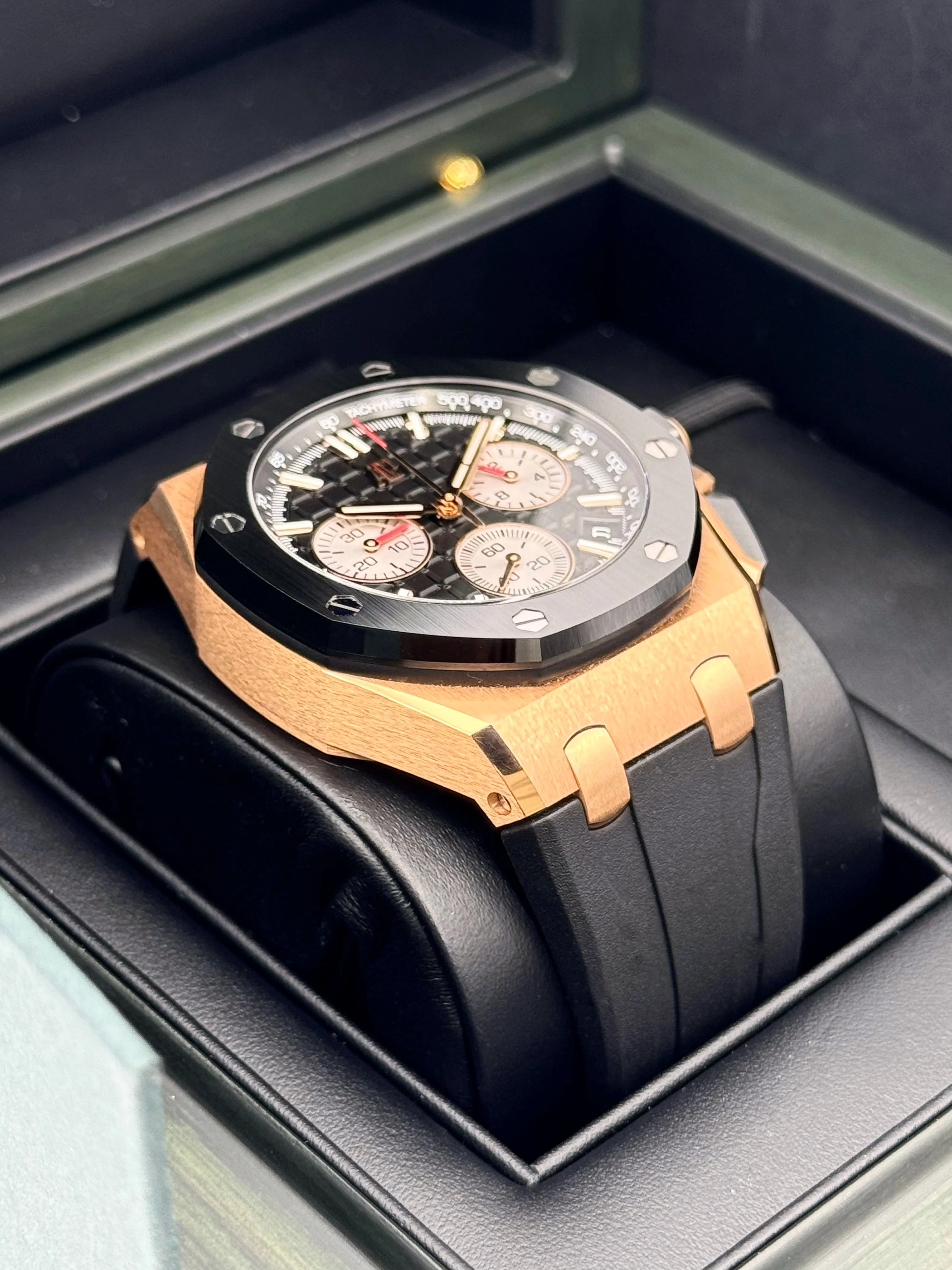 NEW 2024 Audemars Piguet Royal Oak Offshore Chrono 43mm 26420RO - Image 6