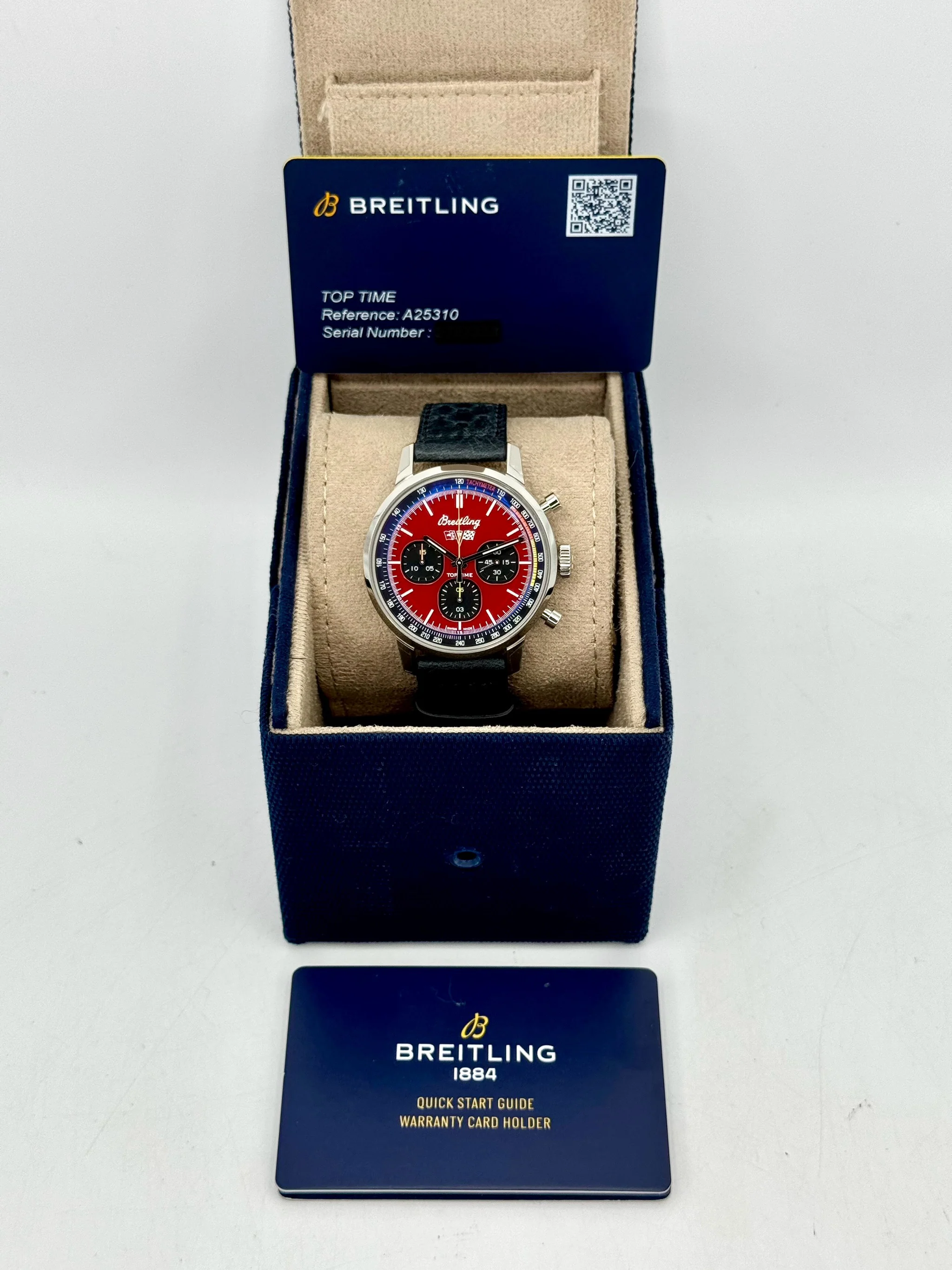 New 2024 Breitling Top Time Chronograph 42mm A25310 Steel Red Dial - Image 11