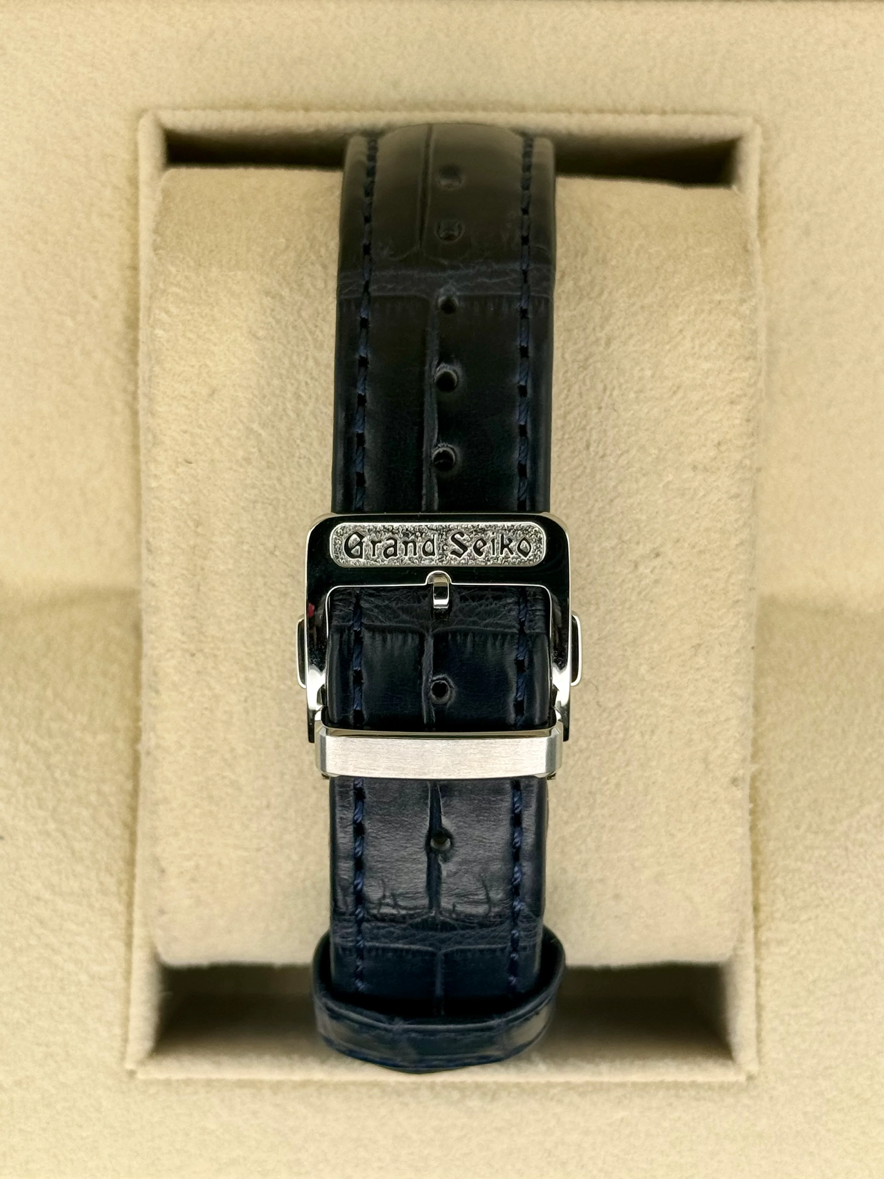 NEW 2024 Grand Seiko Elegance Collection 40.2mm SBGA407G Blue Dial - Image 2