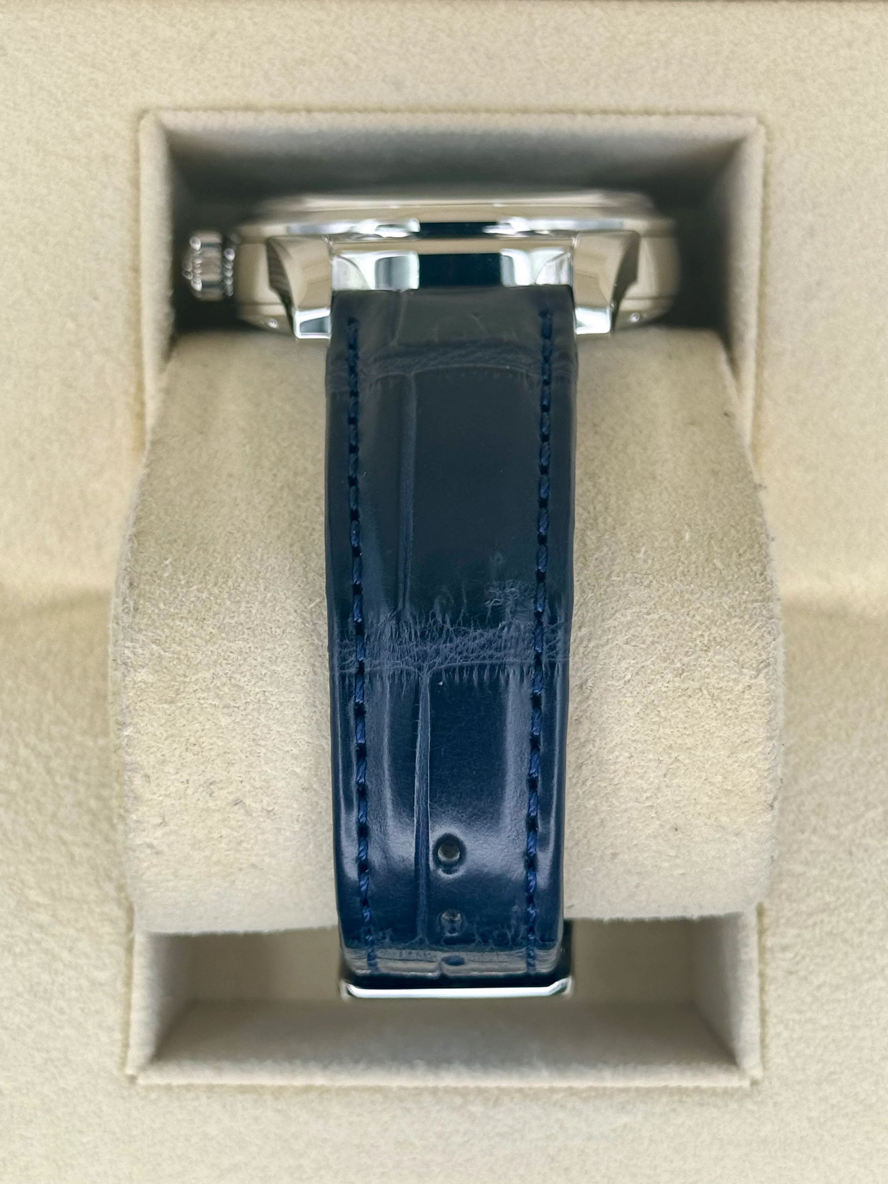NEW 2024 Grand Seiko Elegance Collection 40.2mm SBGA407G Blue Dial - Image 4