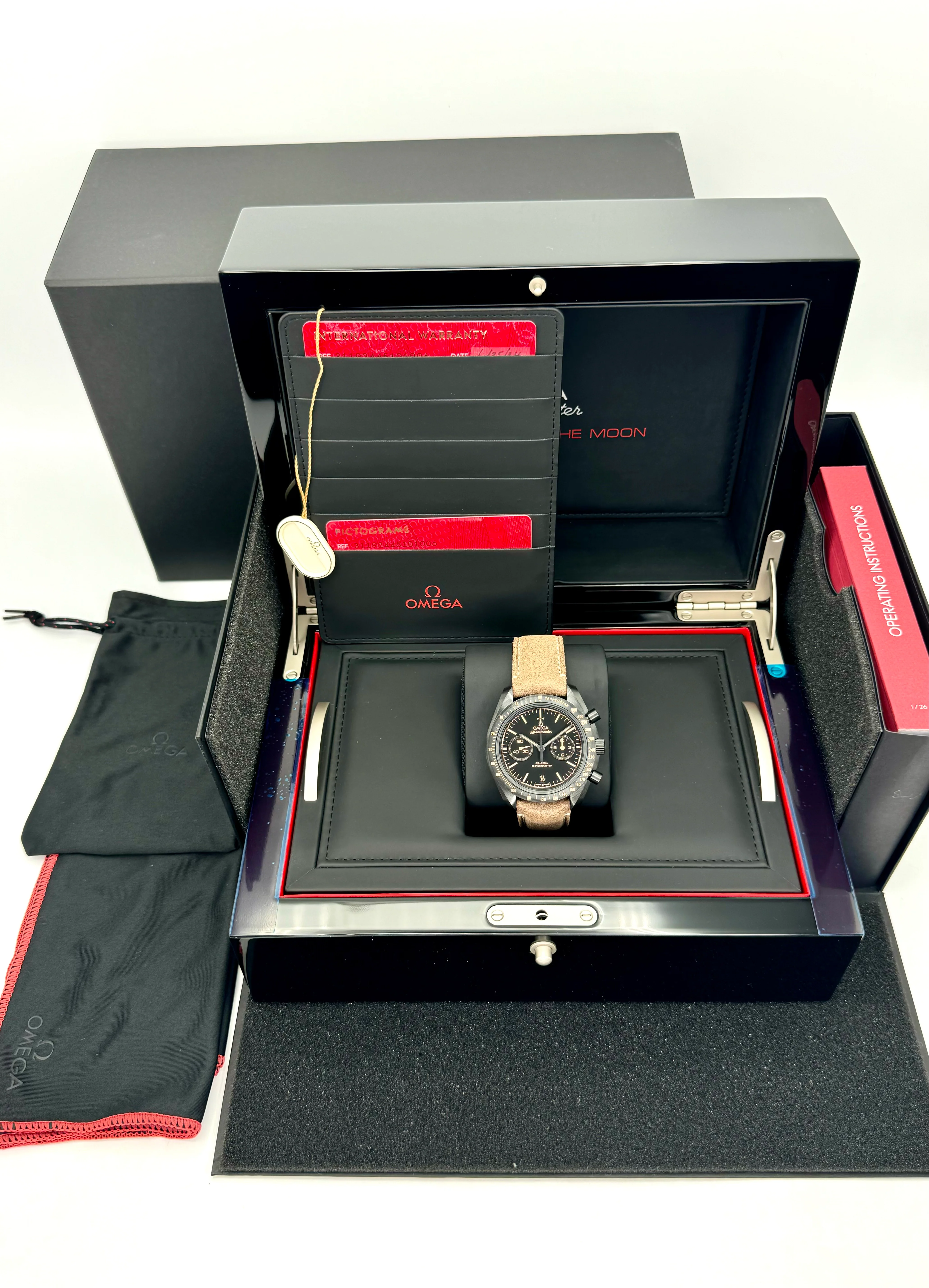 NEW 2024 Omega Speedmaster 311.92.44.51.01.006 Dark Side of the Moon - Image 13