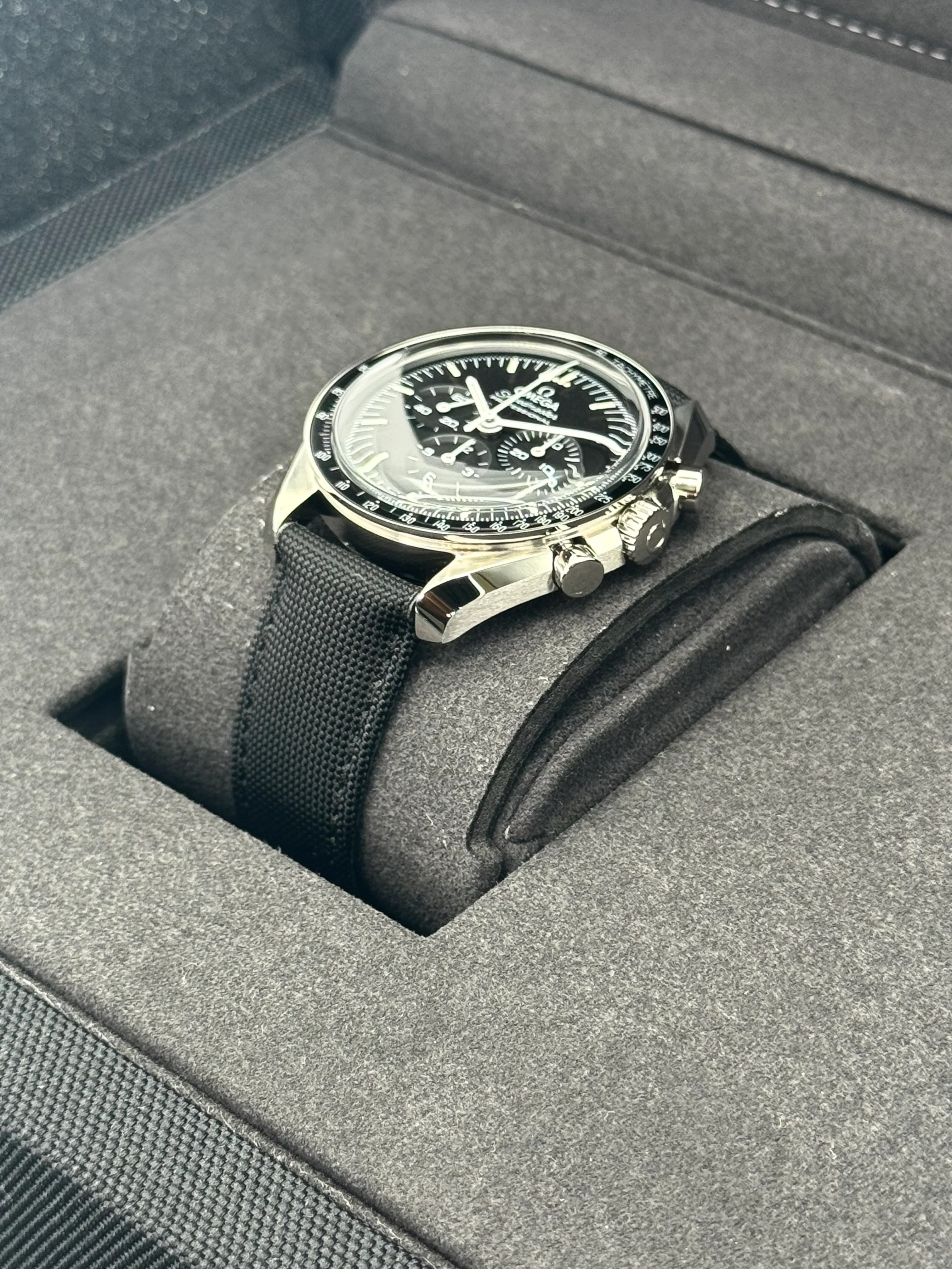 NEW 2024 Omega Speedmaster 42mm 310.32.42.50.01.001 Moonwatch Black Dial - Image 5