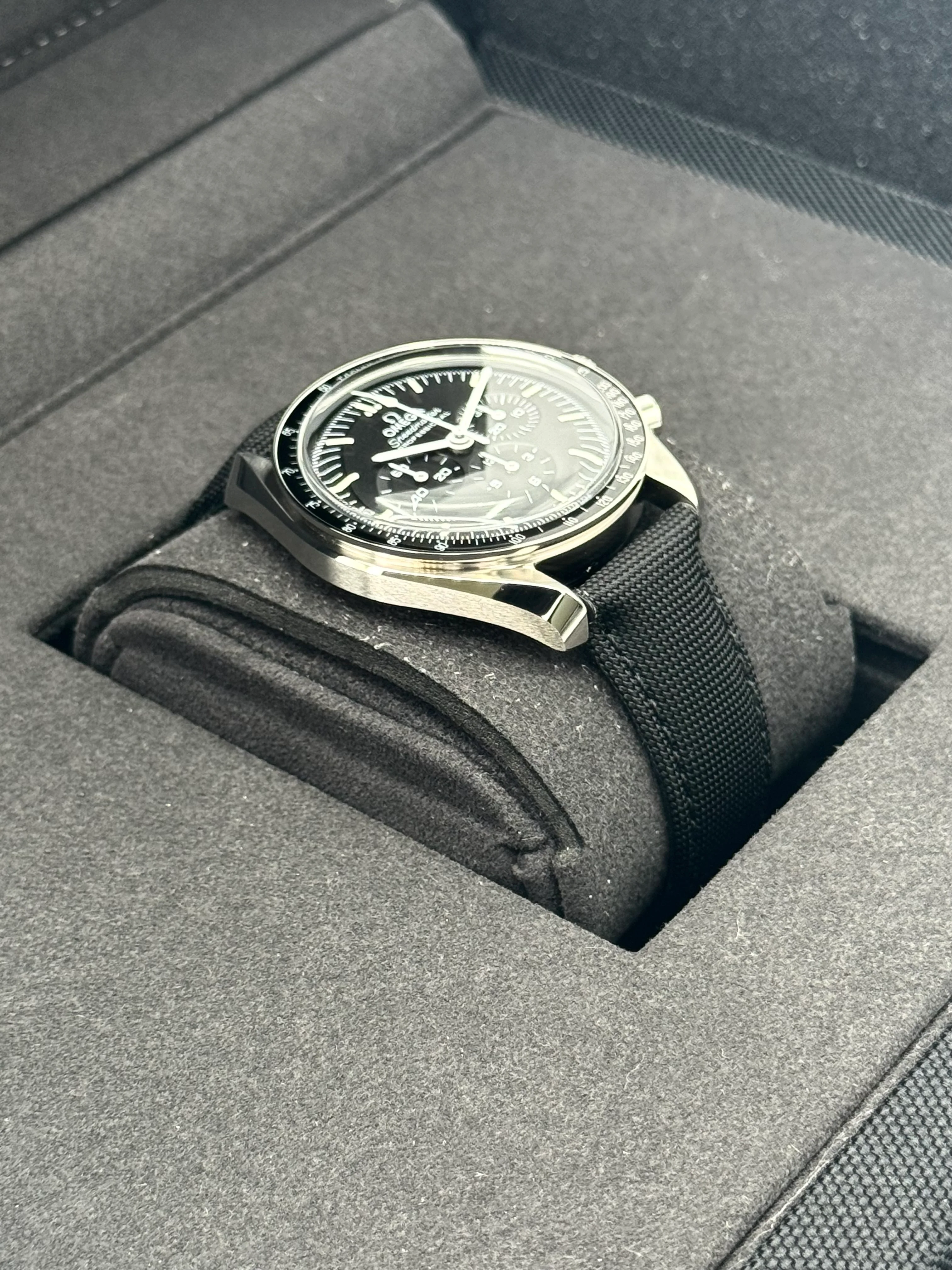 NEW 2024 Omega Speedmaster 42mm 310.32.42.50.01.001 Moonwatch Black Dial - Image 6