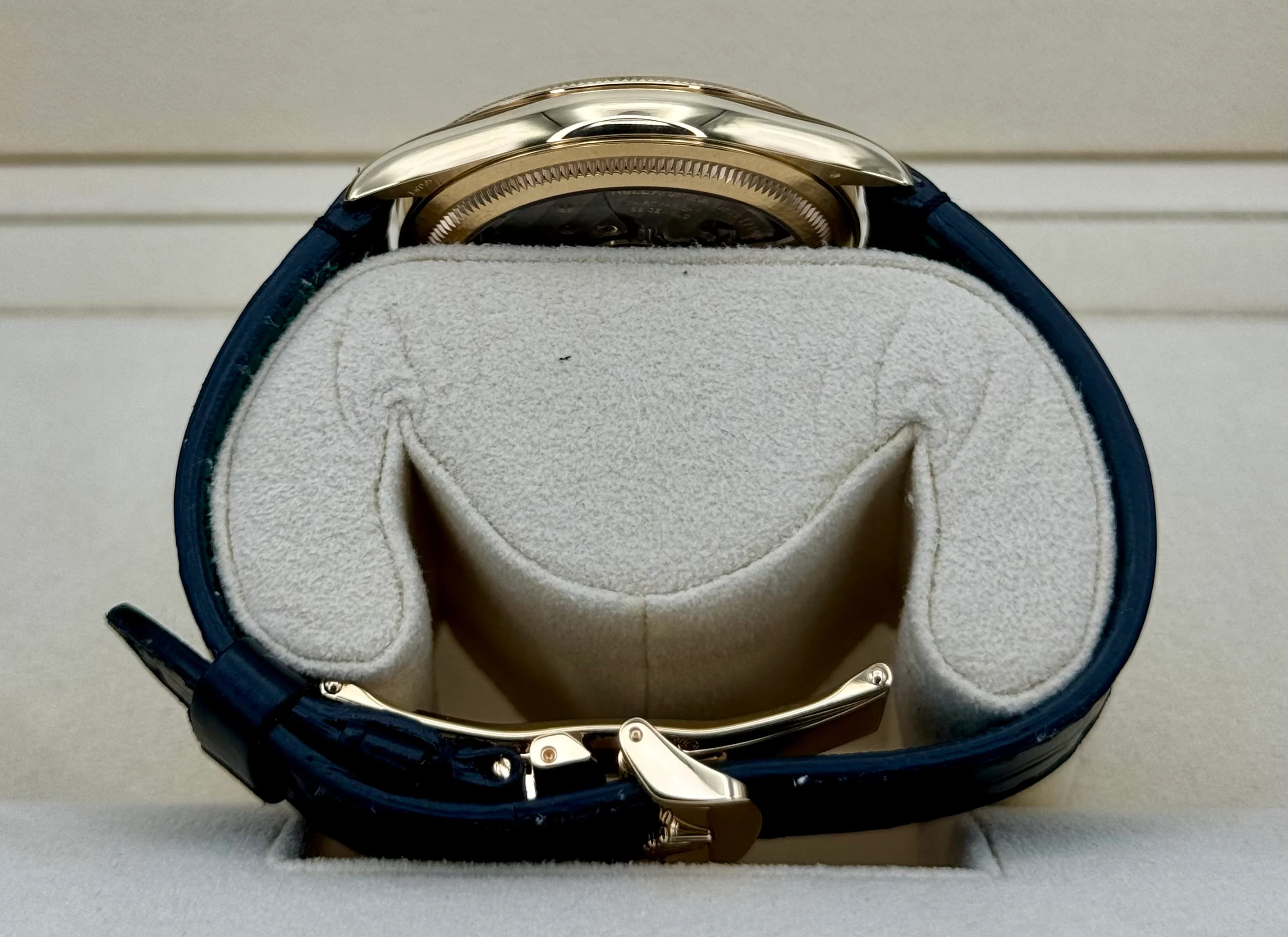 NEW 2024 Rolex 1908 39mm 52508 Yellow Gold Black Dial - Image 10