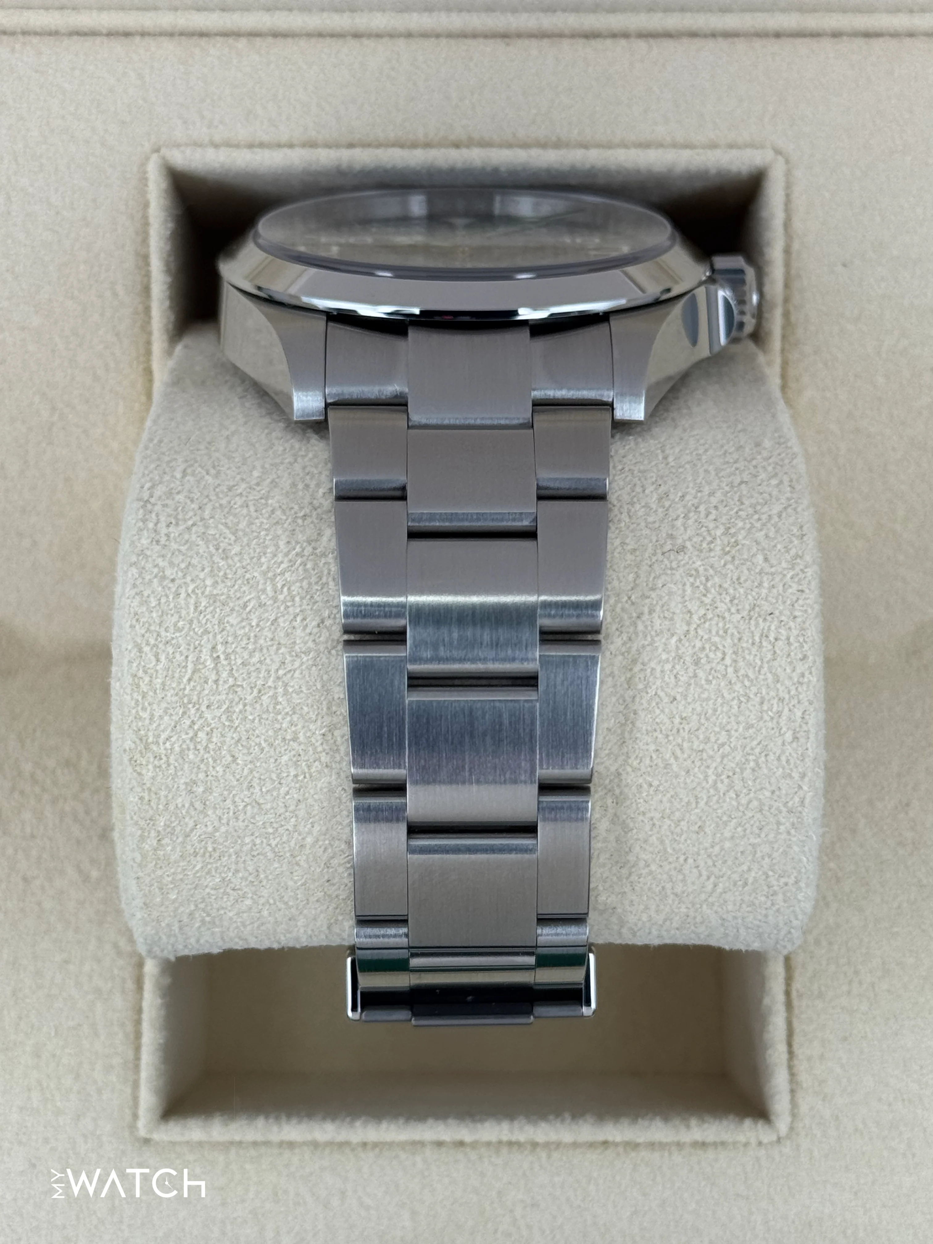 NEW 2024 Rolex Air-King 40mm 126900 Stainless Steel Black Dial - Image 3