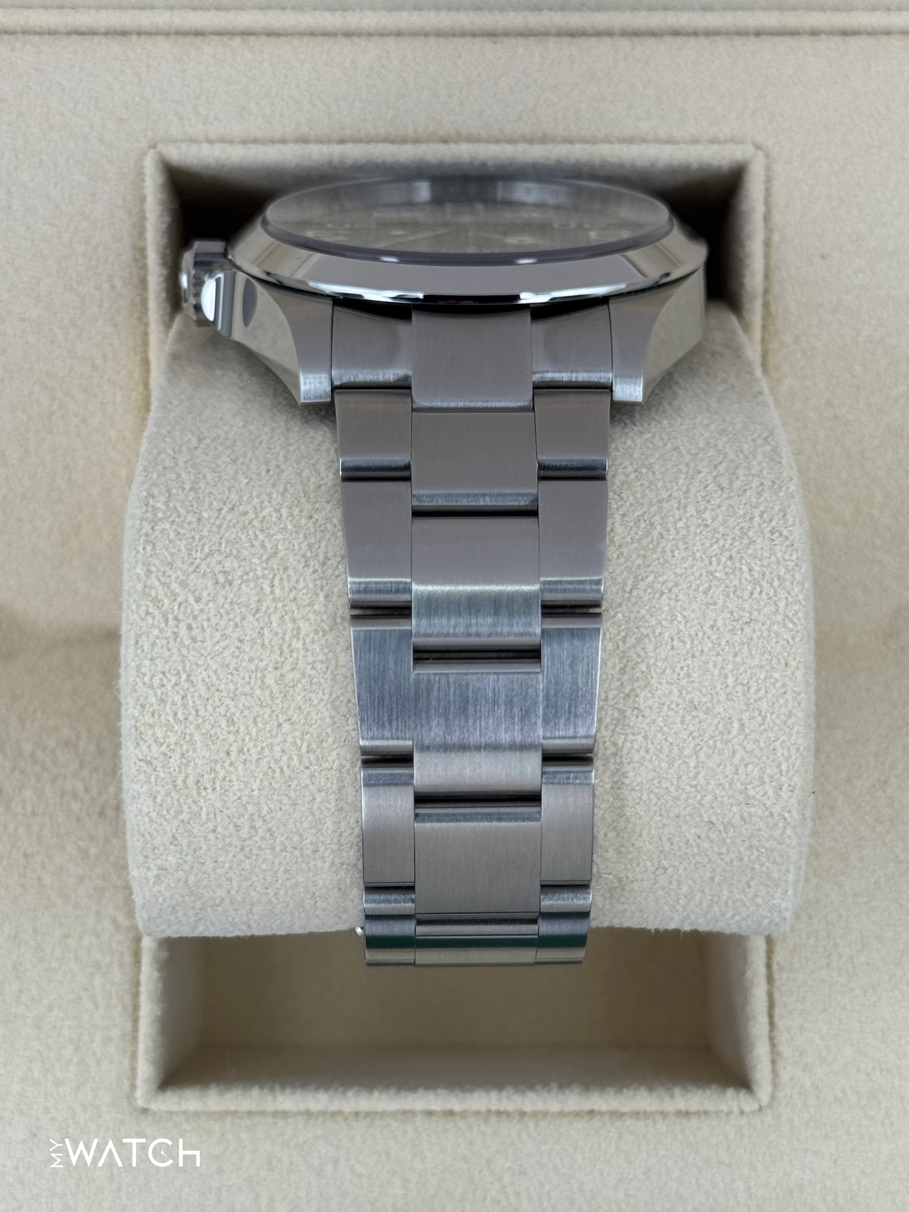 NEW 2024 Rolex Air-King 40mm 126900 Stainless Steel Black Dial - Image 4