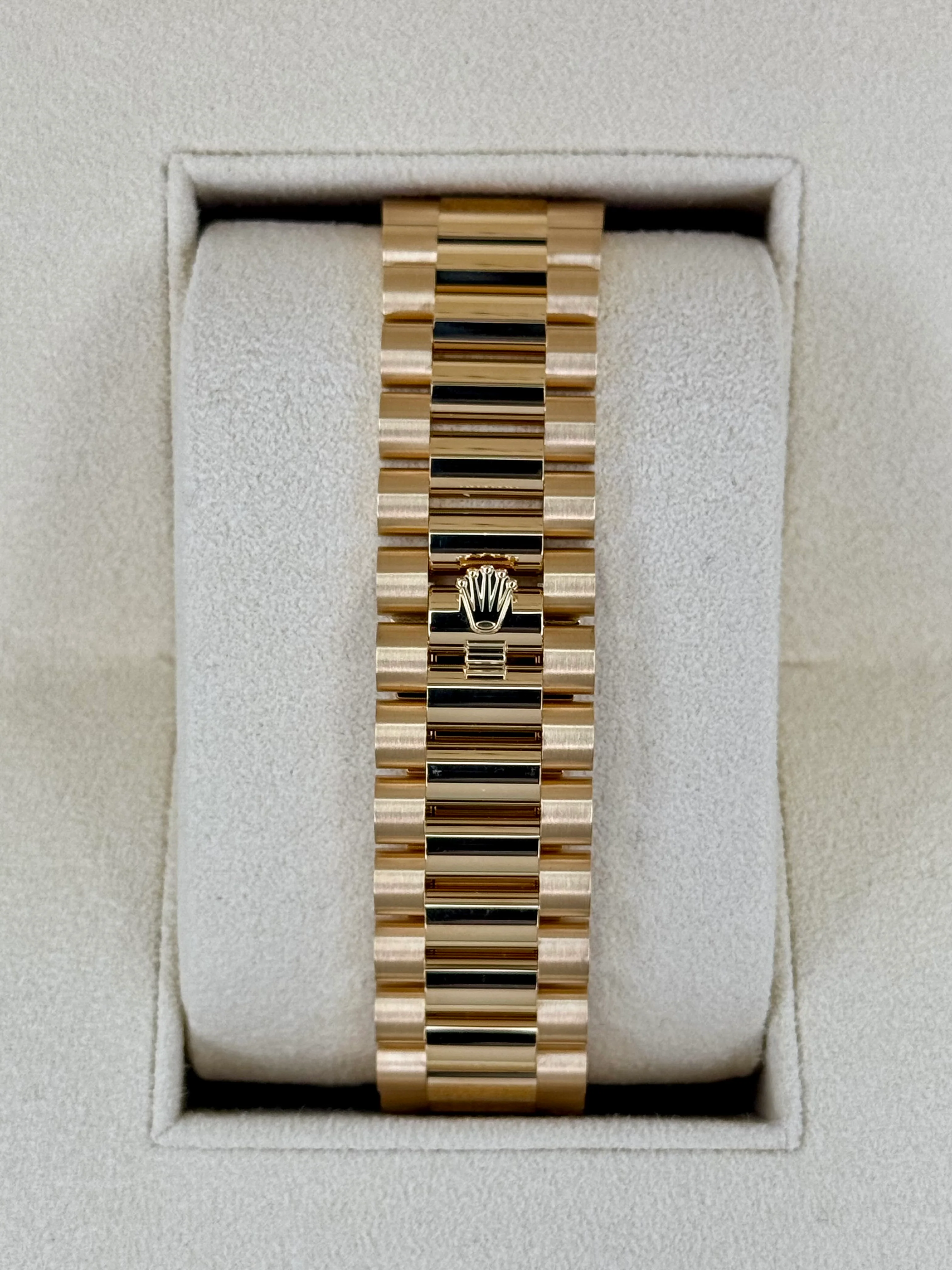 NEW 2025 Rolex Day-Date 40mm 228238 Black Diamond Baguette Dial - Image 2