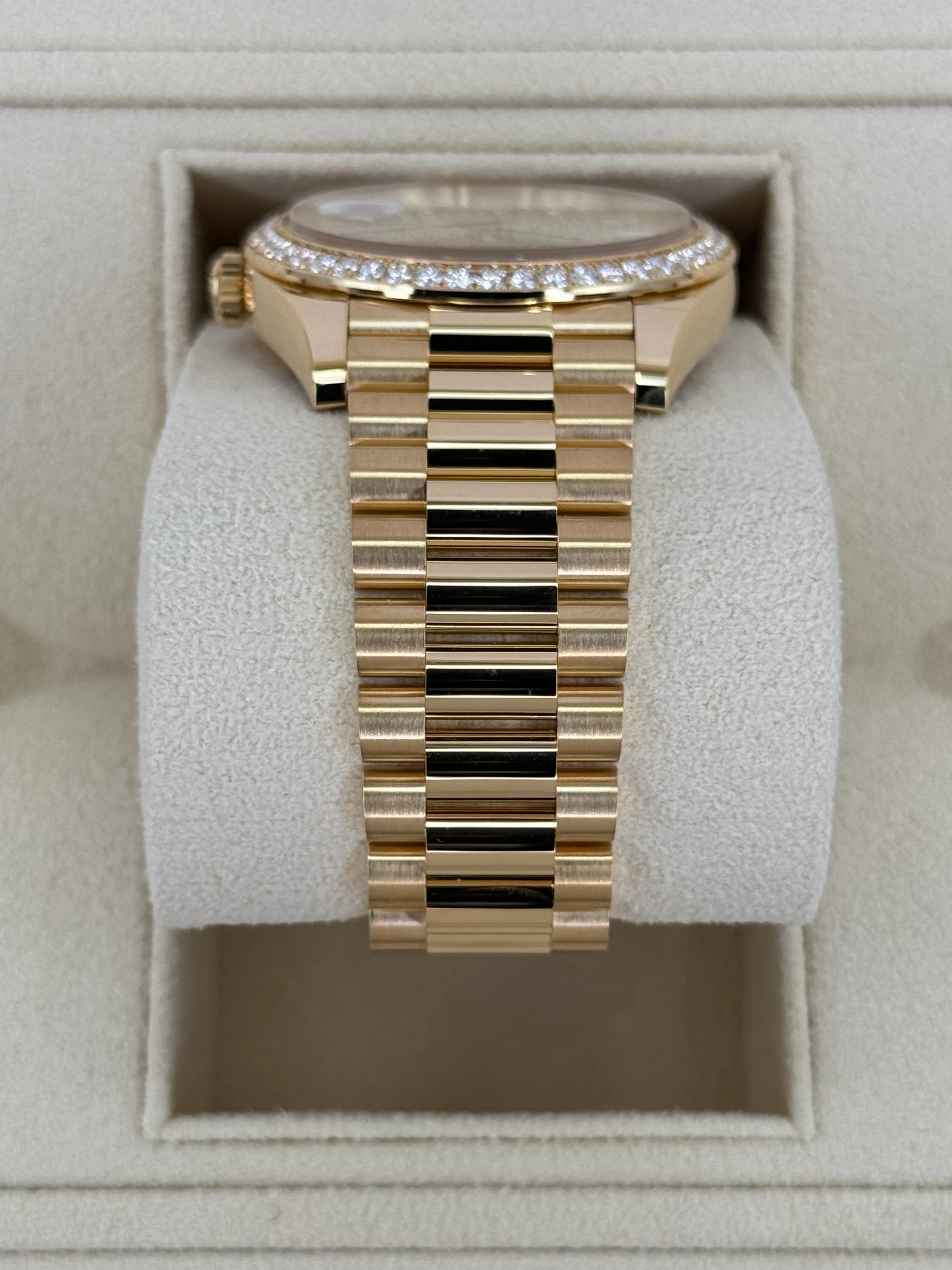 NEW 2025 Rolex Day-Date 40mm 228348RBR Diamond Paved Dial - Image 4