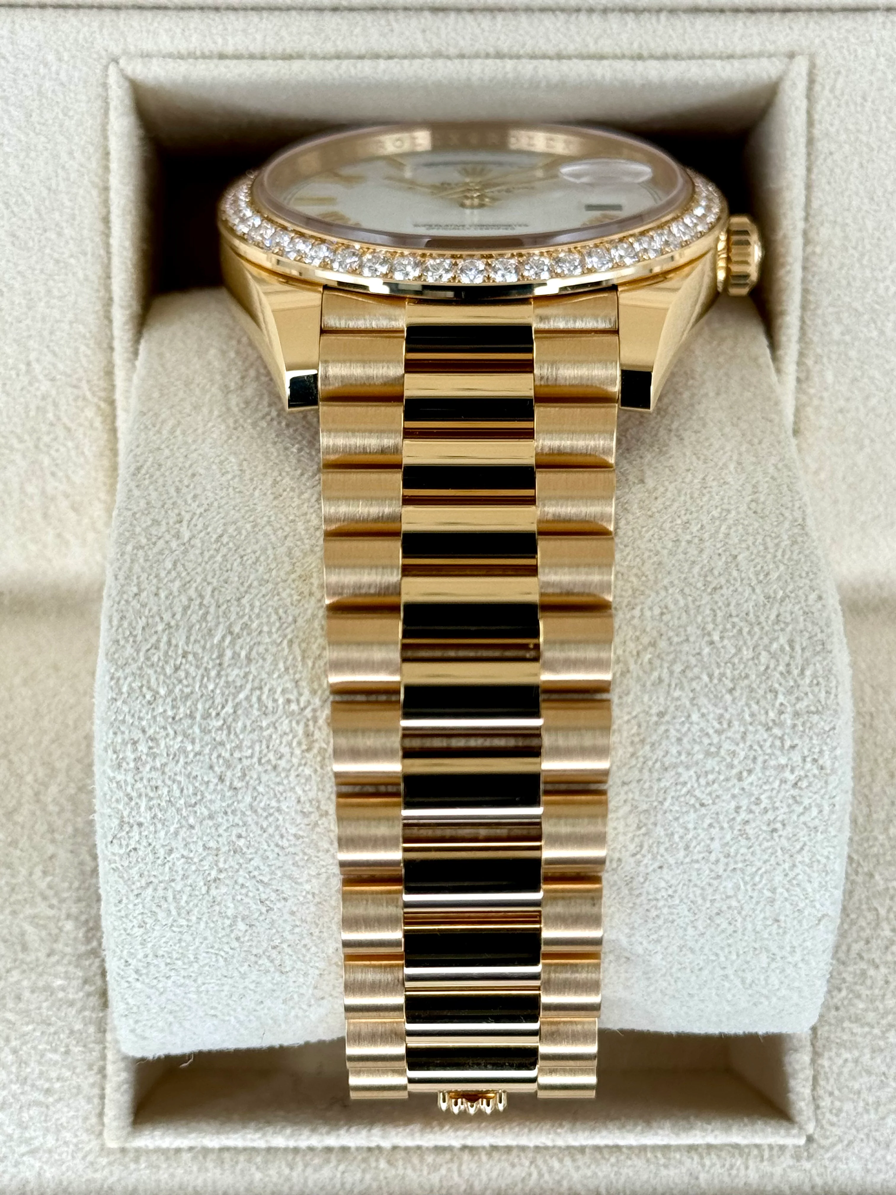 New 2024 Rolex Day-Date 40mm 228348RBR Presidential White Dial - Image 3