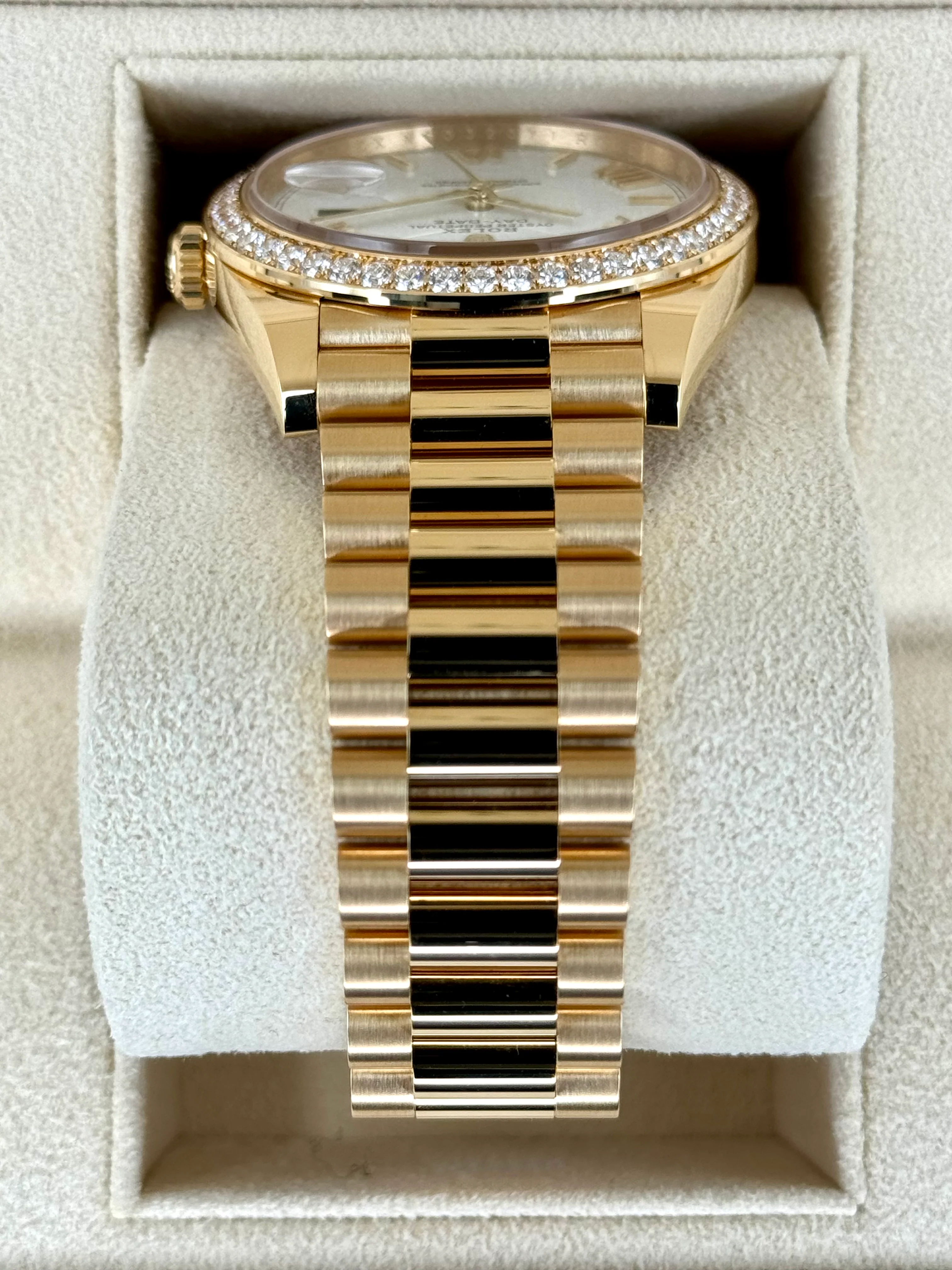 New 2024 Rolex Day-Date 40mm 228348RBR Presidential White Dial - Image 4