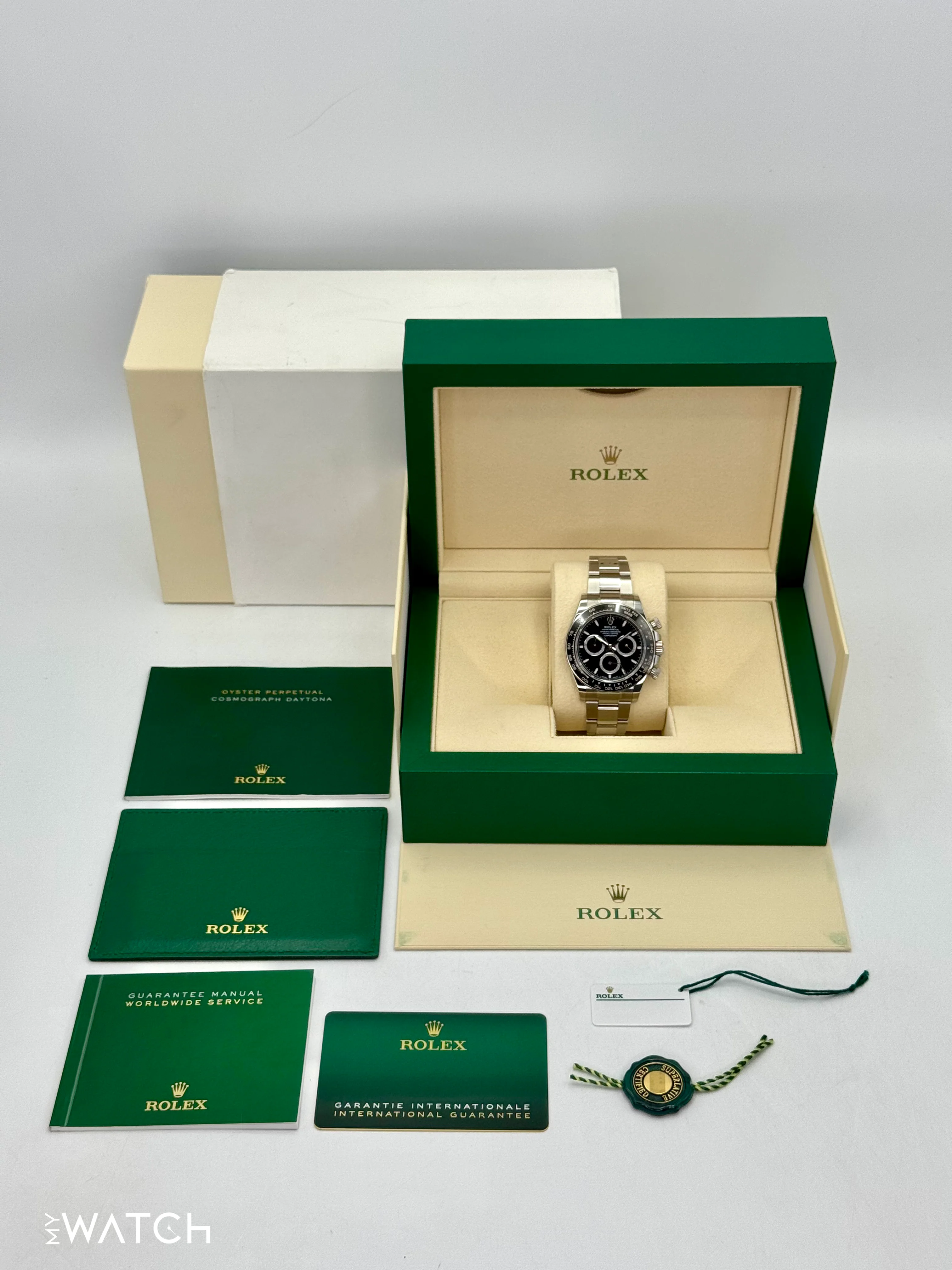 NEW 2024 Rolex Daytona 40mm 126500LN Stainless Steel Black Dial - Image 10