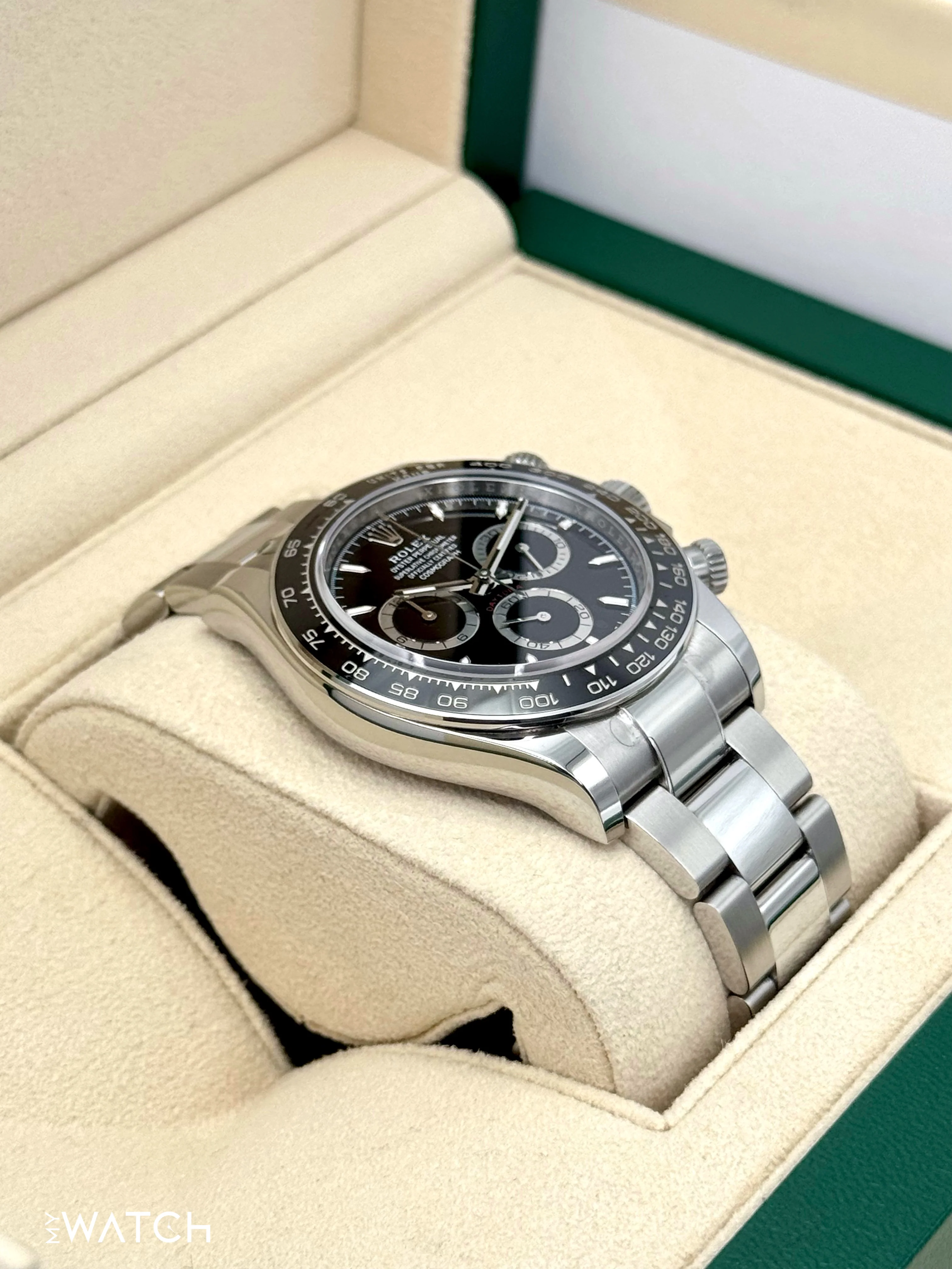 NEW 2024 Rolex Daytona 40mm 126500LN Stainless Steel Black Dial - Image 6
