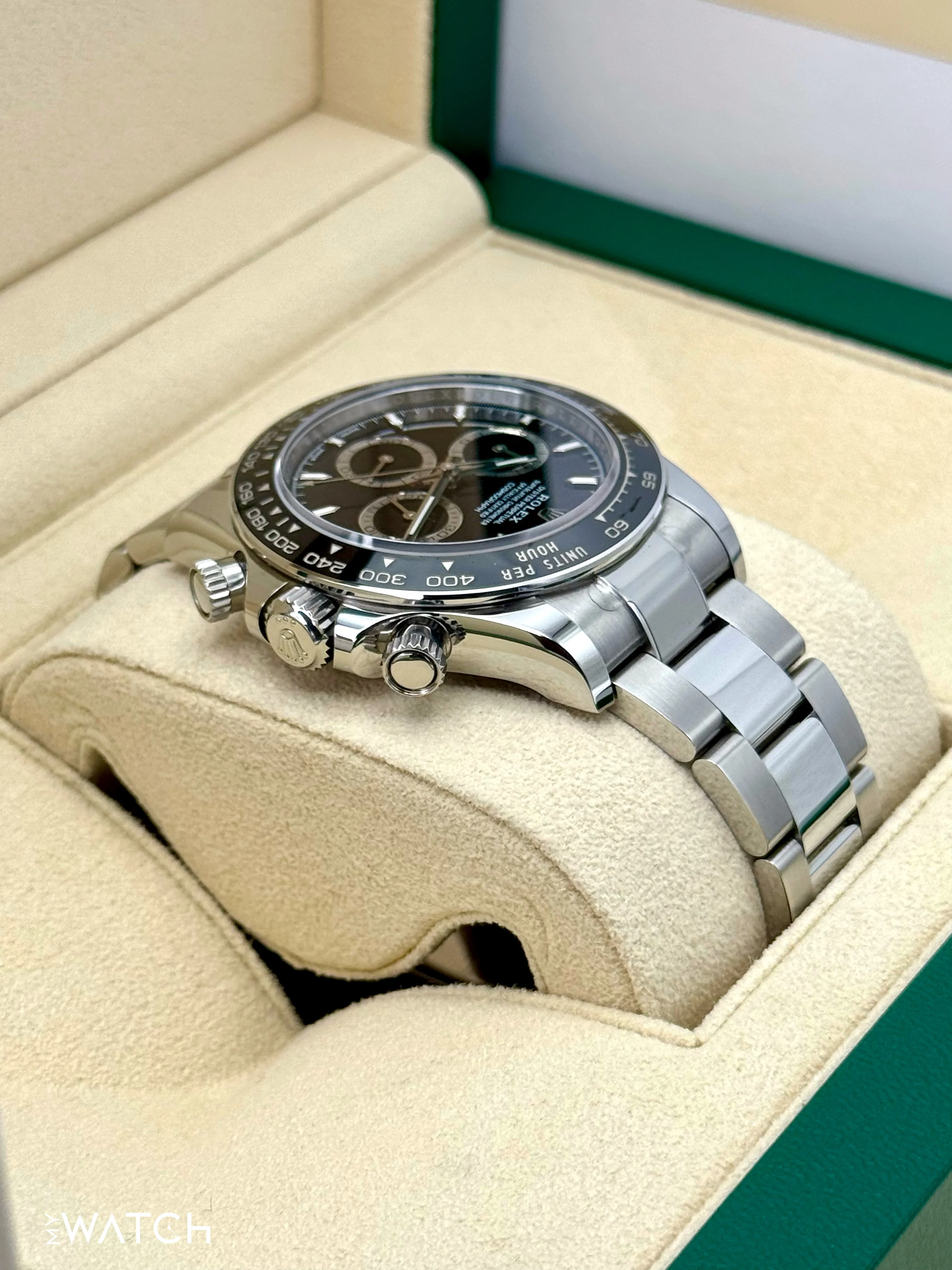 NEW 2024 Rolex Daytona 40mm 126500LN Stainless Steel Black Dial - Image 8