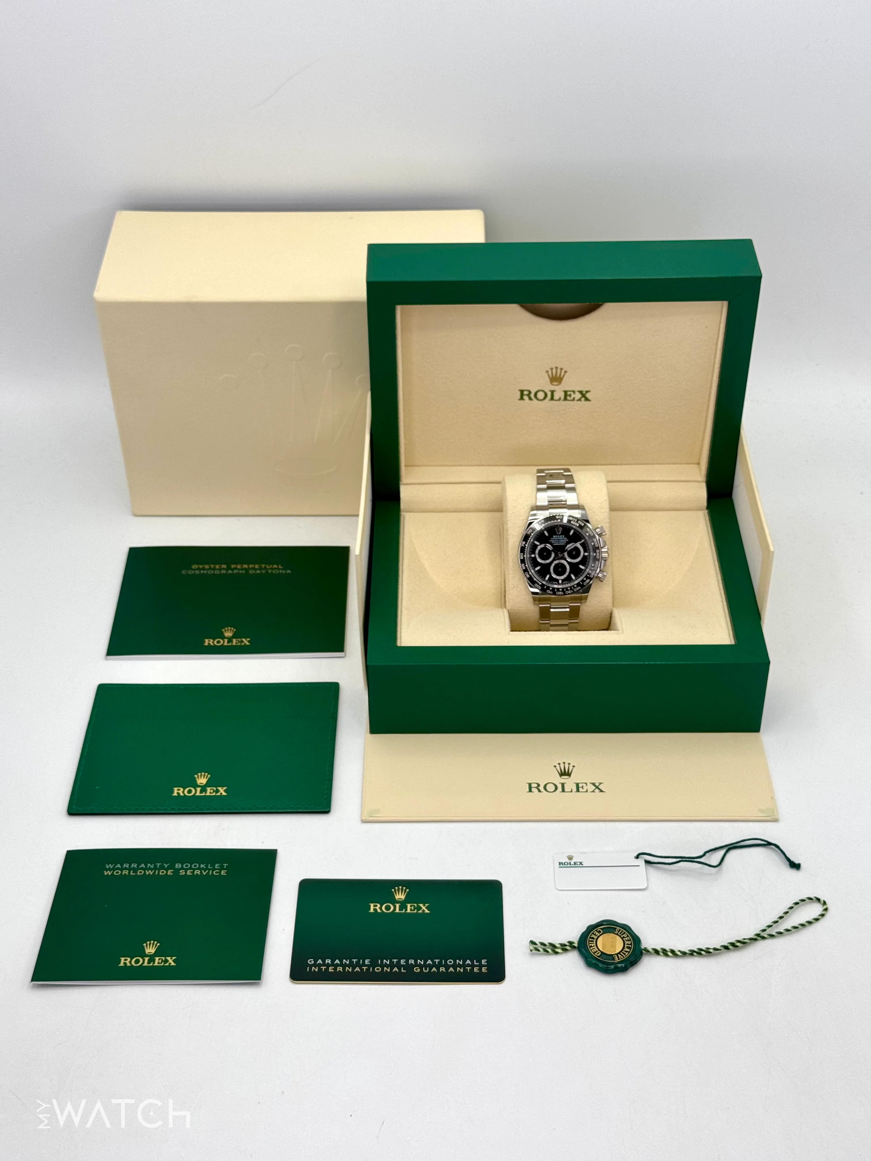 NEW 2024 Rolex Daytona 40mm 126500LN Stainless Steel Black Dial - Image 10
