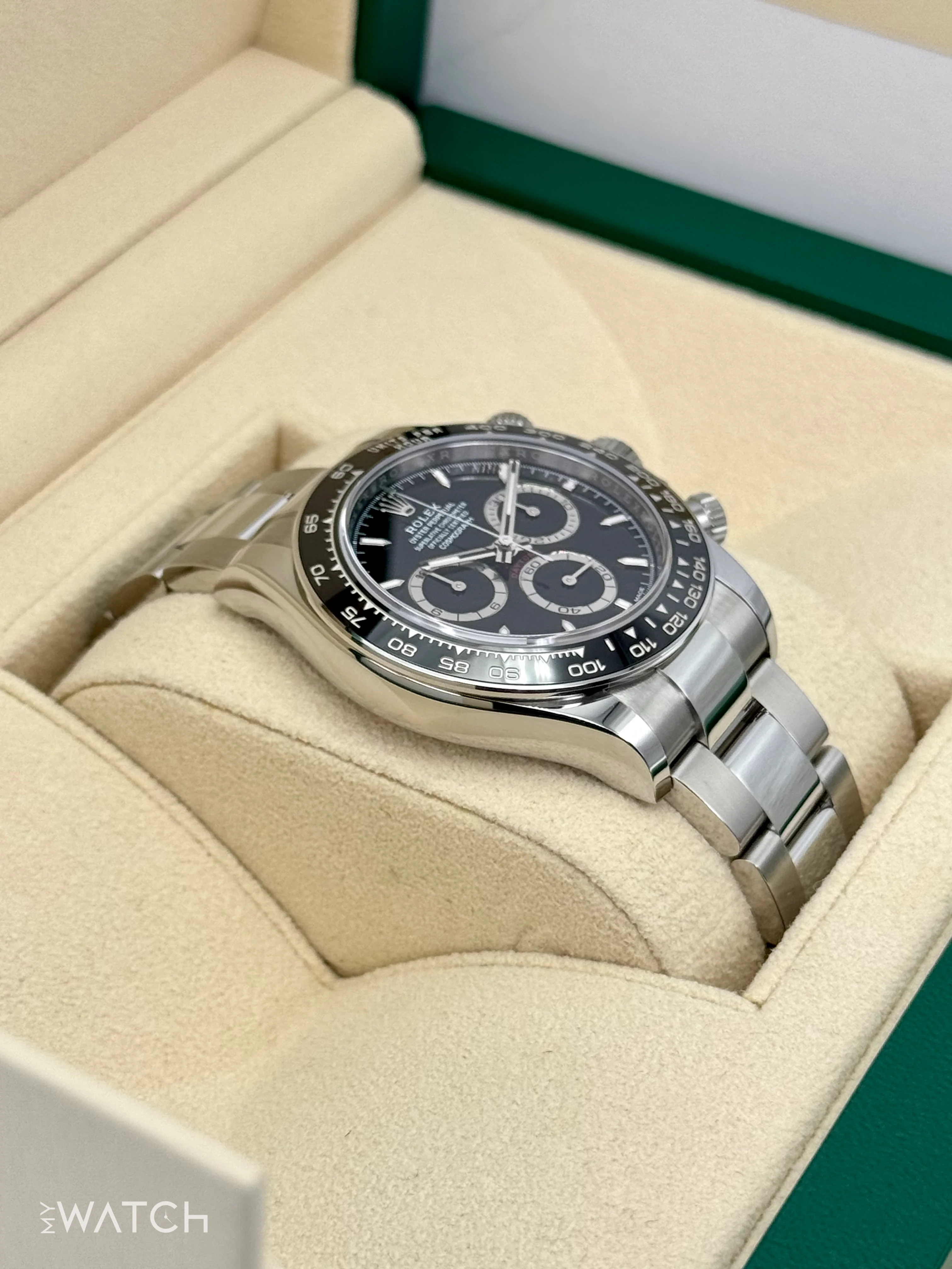 NEW 2024 Rolex Daytona 40mm 126500LN Stainless Steel Black Dial - Image 6