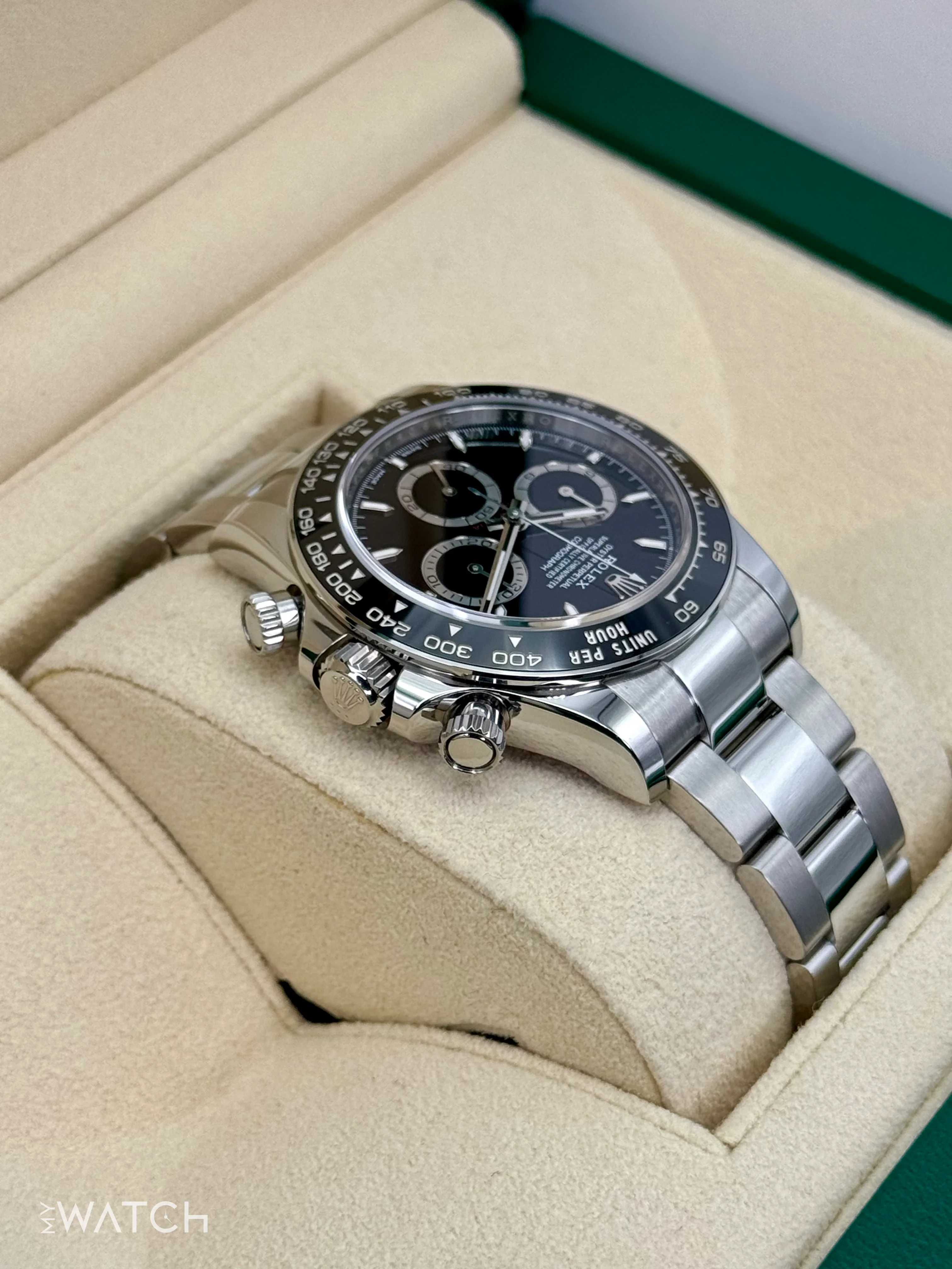 NEW 2024 Rolex Daytona 40mm 126500LN Stainless Steel Black Dial - Image 8