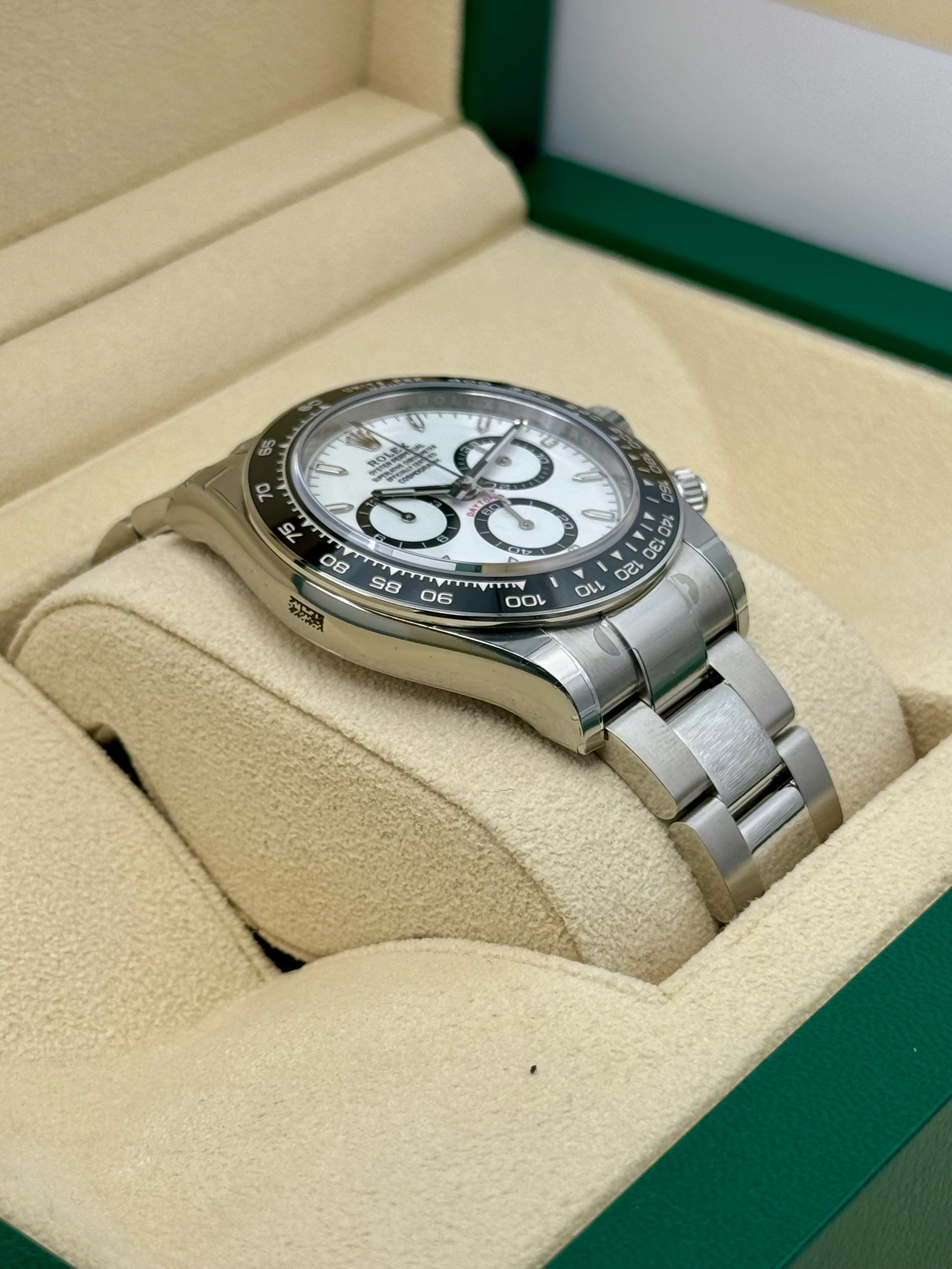 NEW 2024 Rolex Daytona 40mm 126500LN Stainless Steel Panda Dial - Image 6