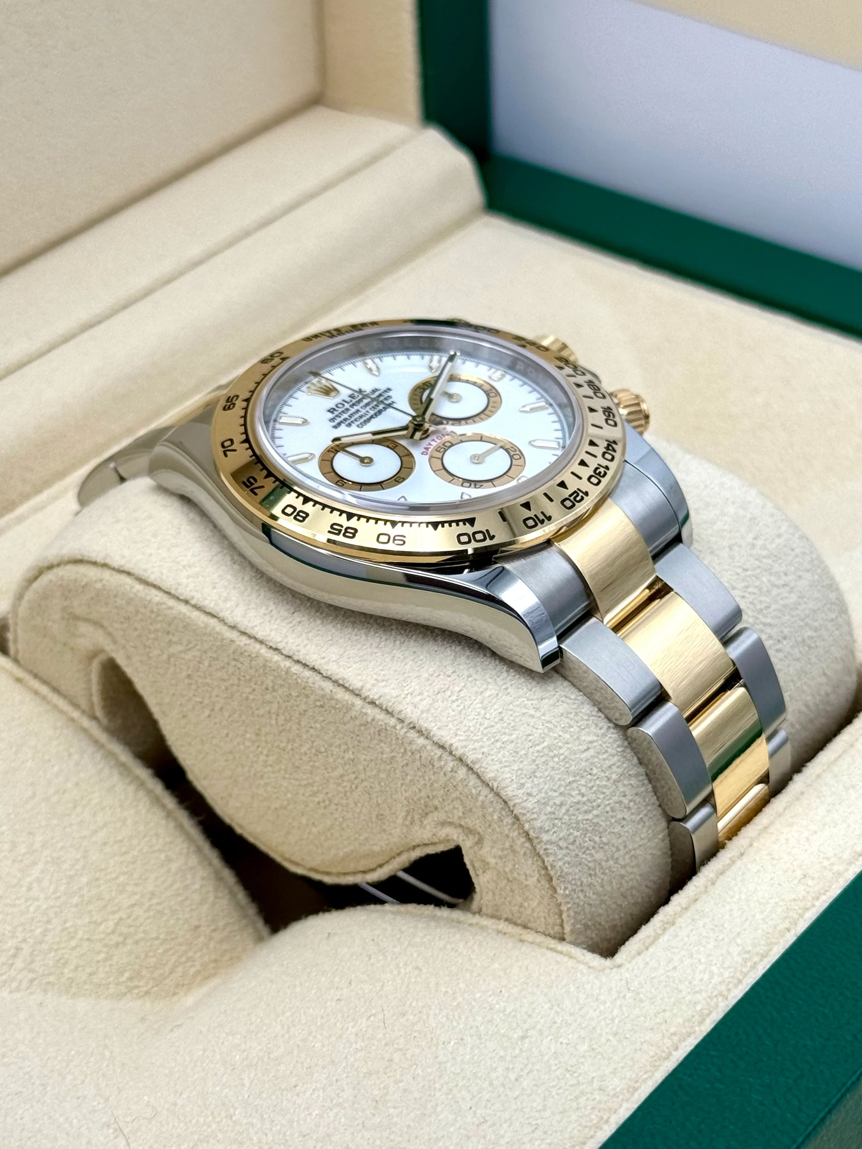 NEW 2024 Rolex Daytona 40mm 126503 Two-Tone White Dial - Image 6