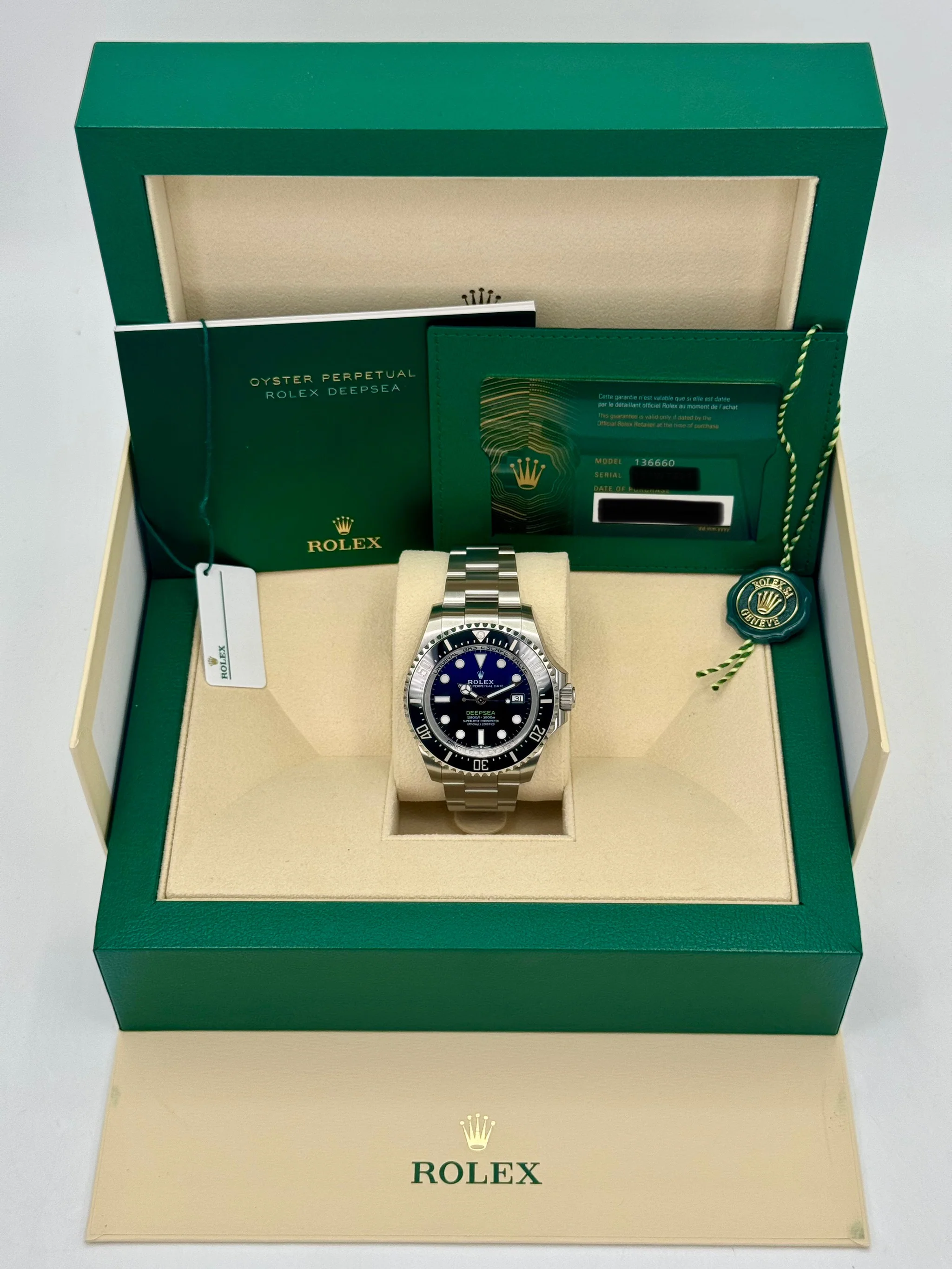 NEW 2024 Rolex Deepsea James Cameron 44mm 136660 Blue Dial - Image 11
