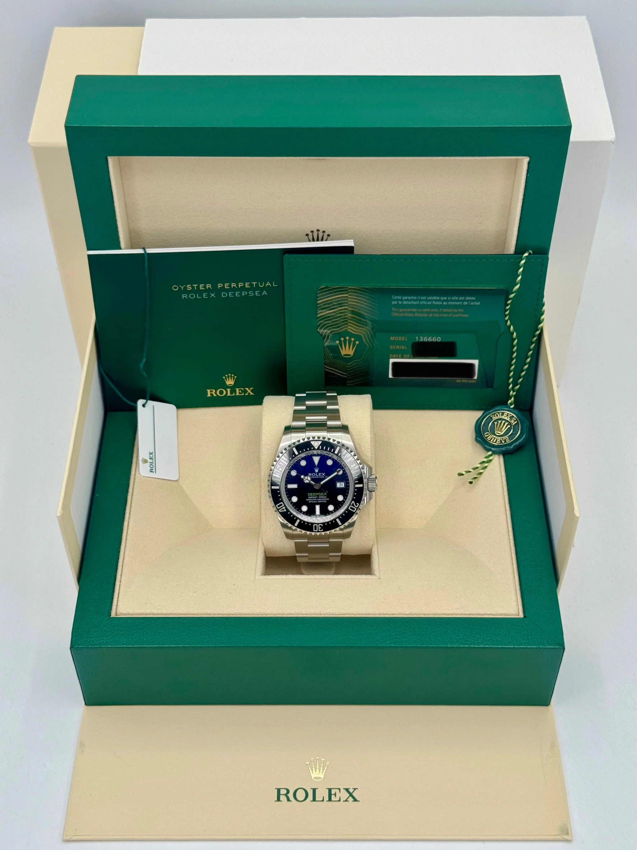 NEW 2024 Rolex Deepsea James Cameron 44mm 136660 Blue Dial - Image 12