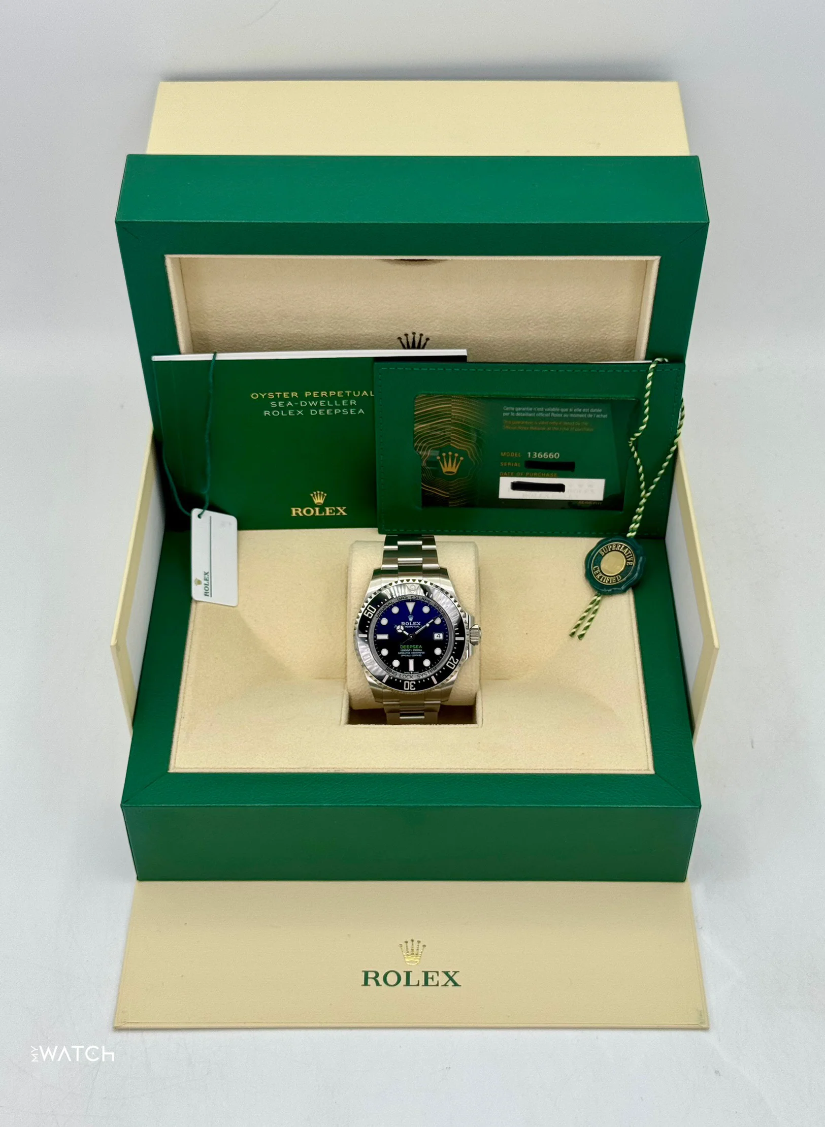 NEW 2024 Rolex Deepsea "James Cameron" 44mm 136660 Blue Dial - Image 9