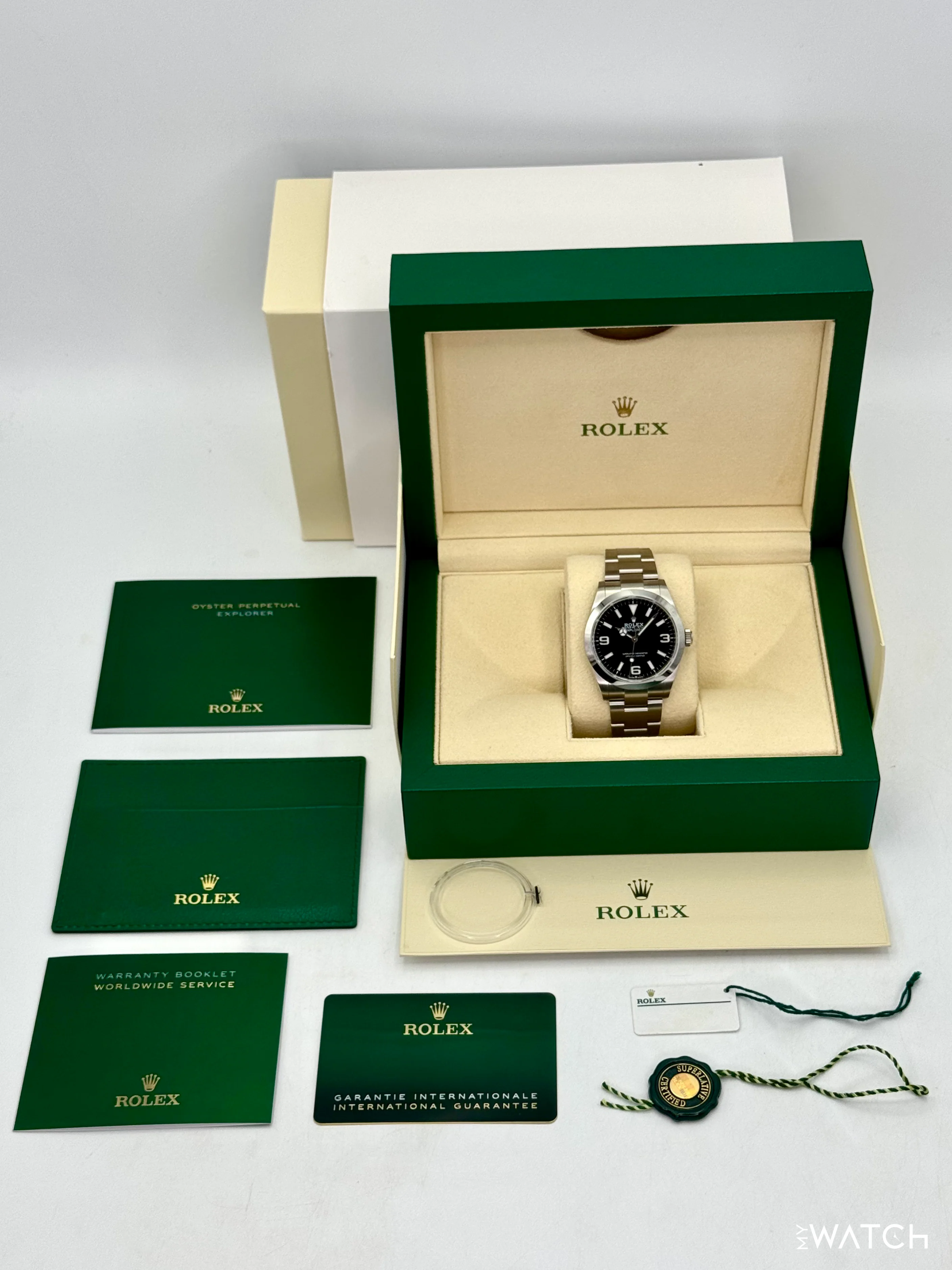 NEW 2024 Rolex Explorer 40mm 224270 Black Dial - Image 10