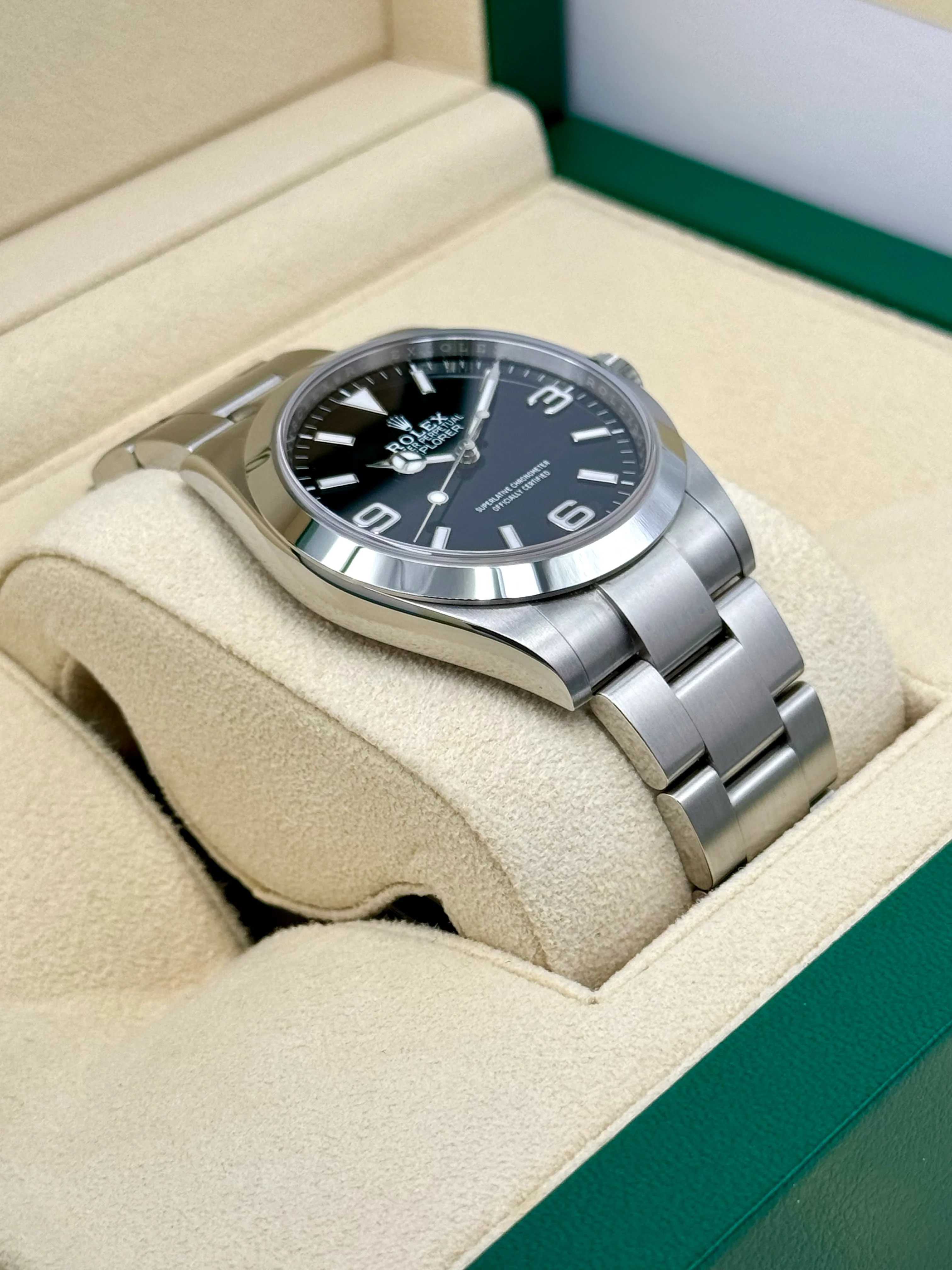 NEW 2024 Rolex Explorer 40mm 224270 Black Dial - Image 6