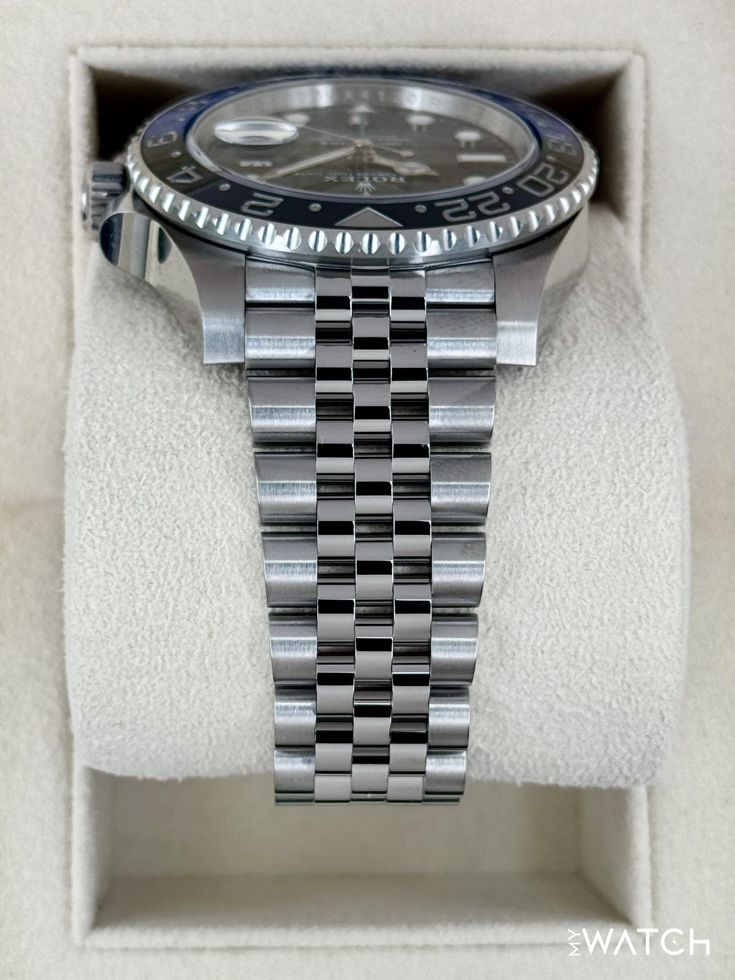 2024 Rolex GMT-Master II "Batgirl" 40mm 126710BLNR Jubilee Black Dial - Image 4