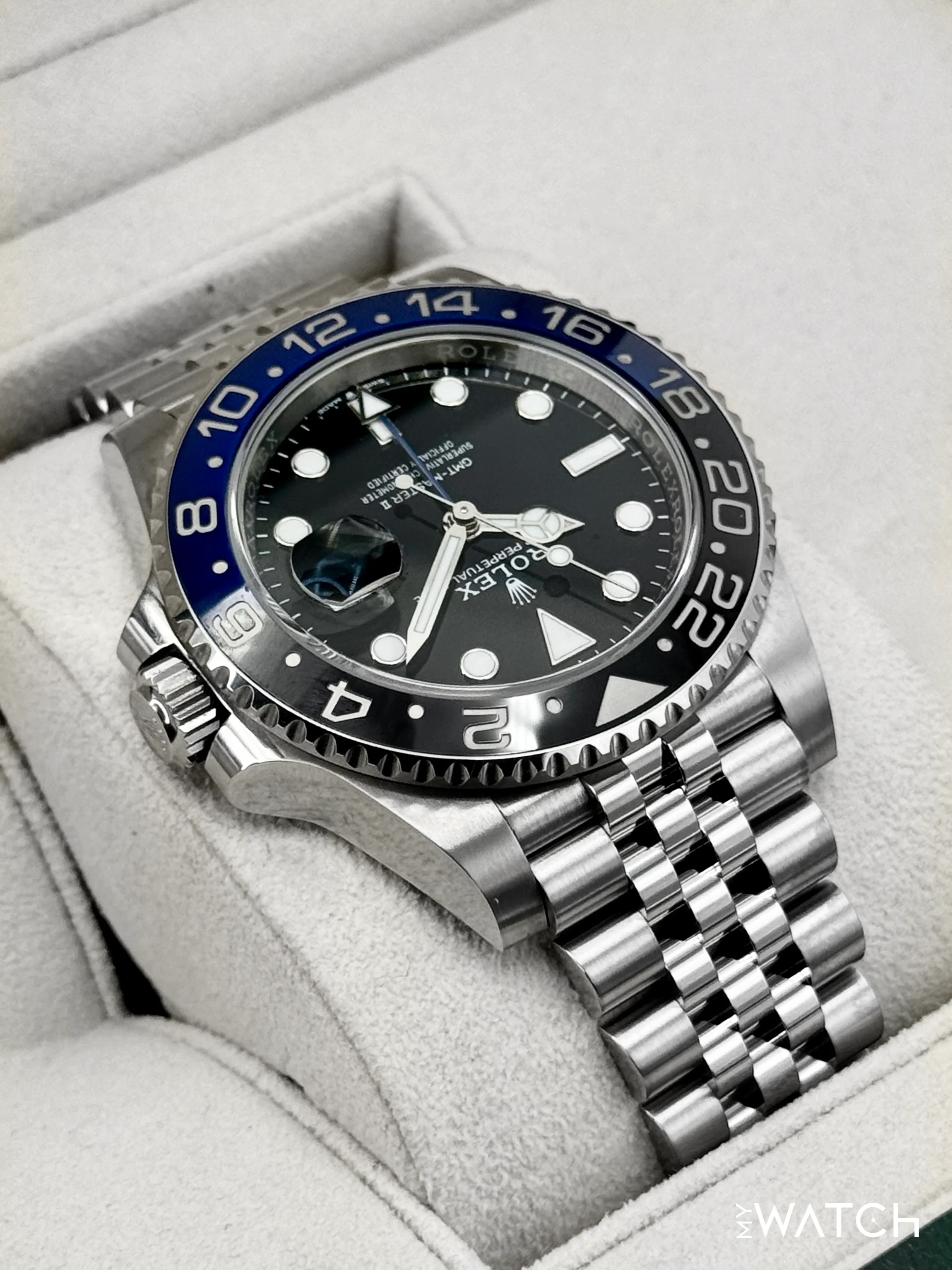 2024 Rolex GMT-Master II "Batgirl" 40mm 126710BLNR Jubilee Black Dial - Image 7