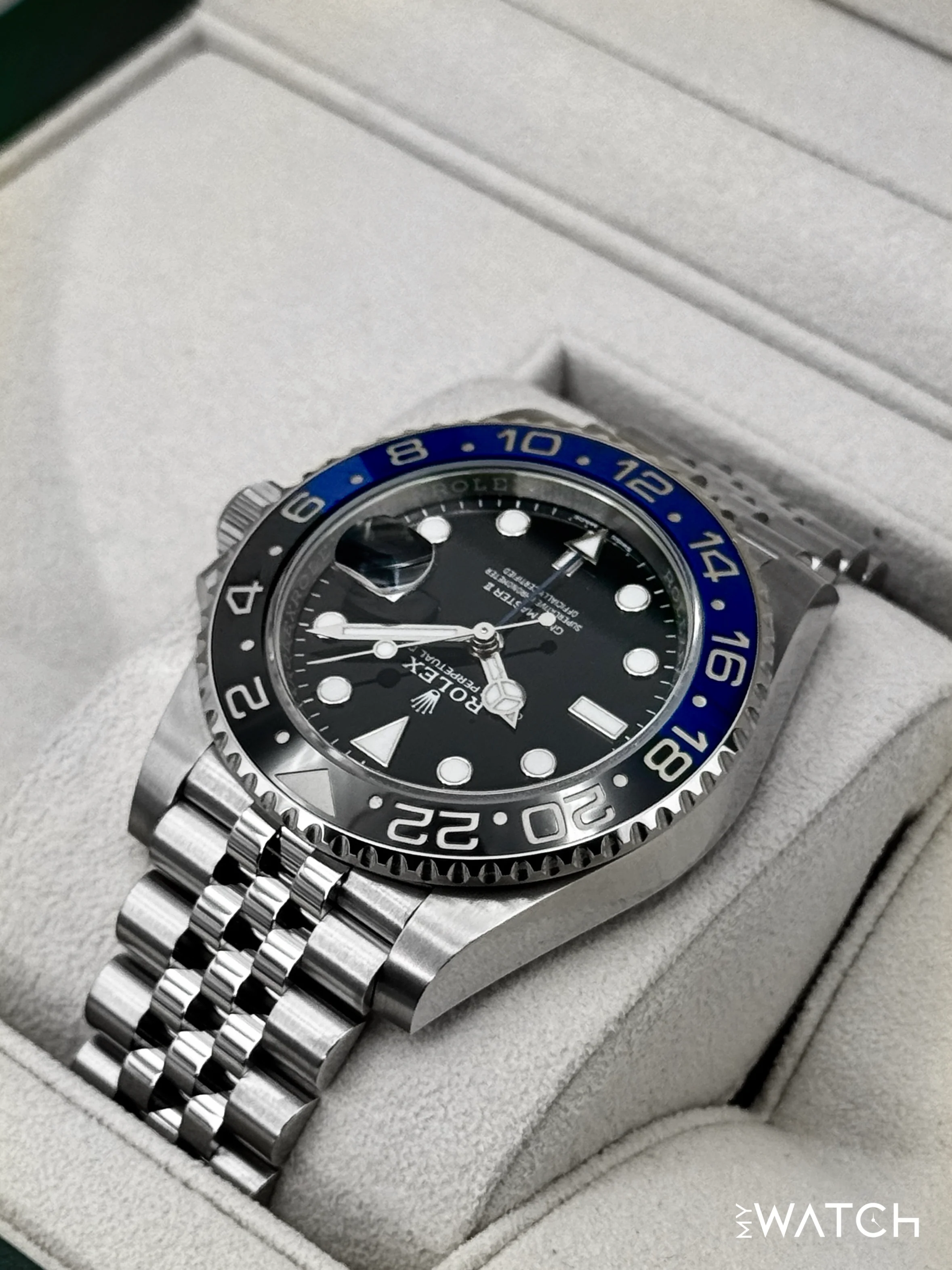 2024 Rolex GMT-Master II "Batgirl" 40mm 126710BLNR Jubilee Black Dial - Image 8