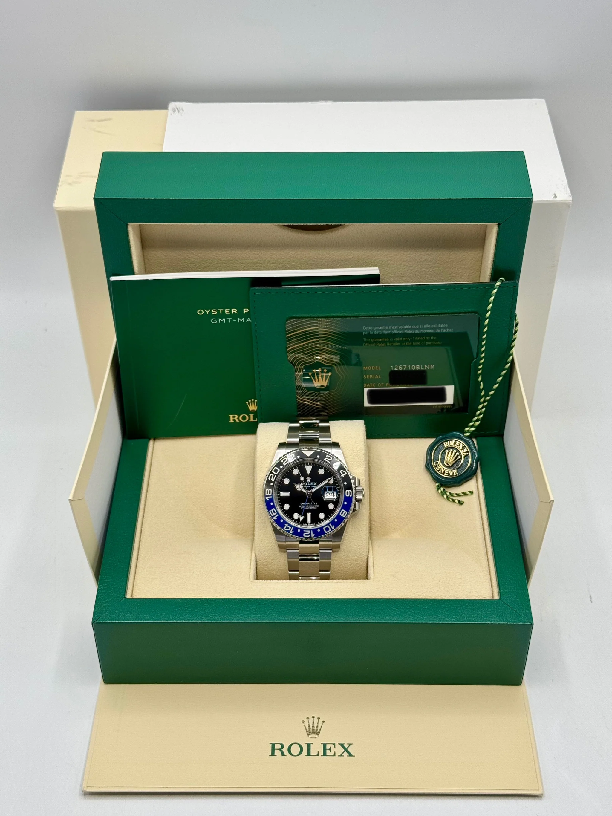NEW 2024 Rolex GMT-Master II "Batman" 40mm 126710BLNR Oyster - Image 9